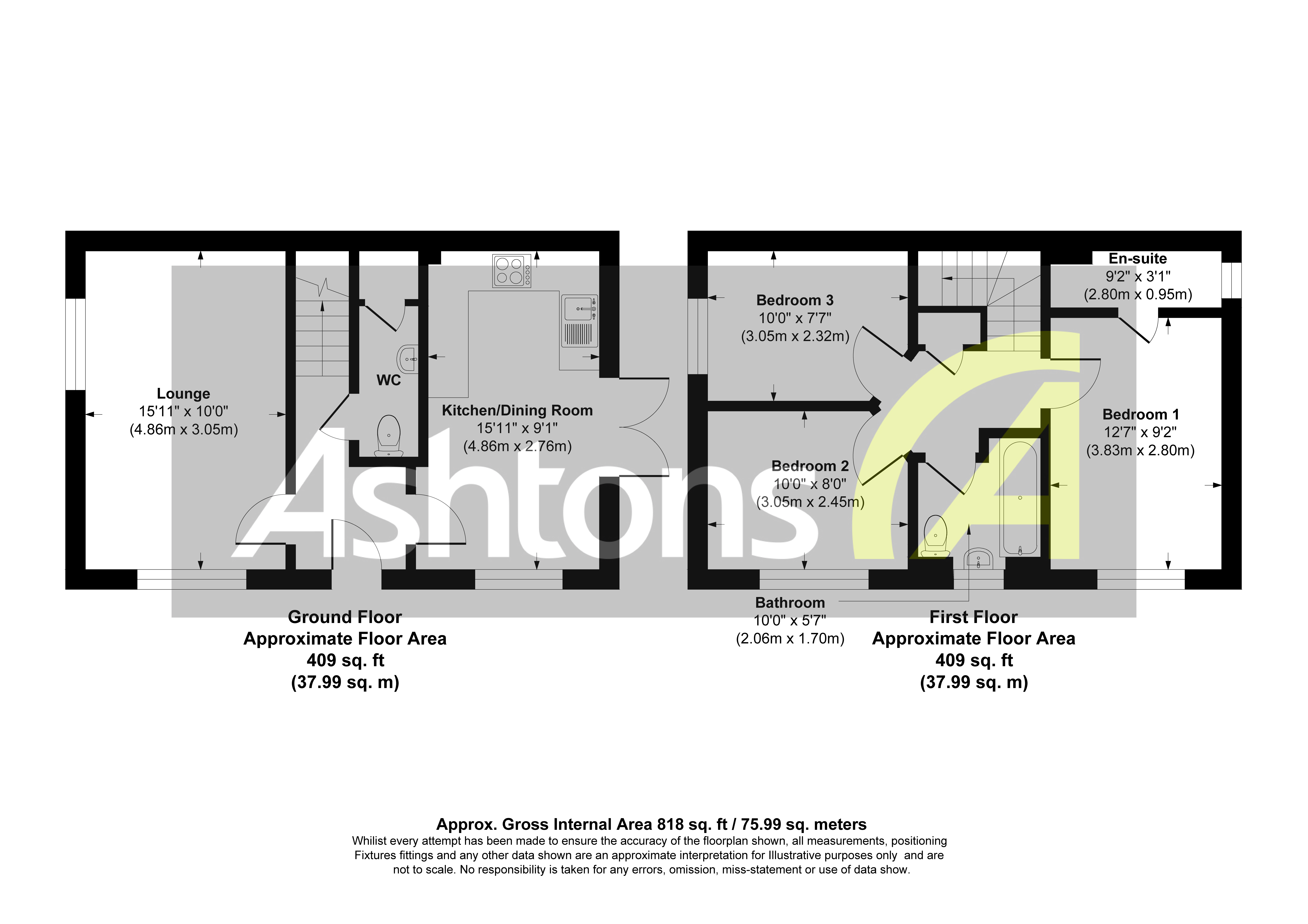 Bedford Street, Widnes Floor Plan