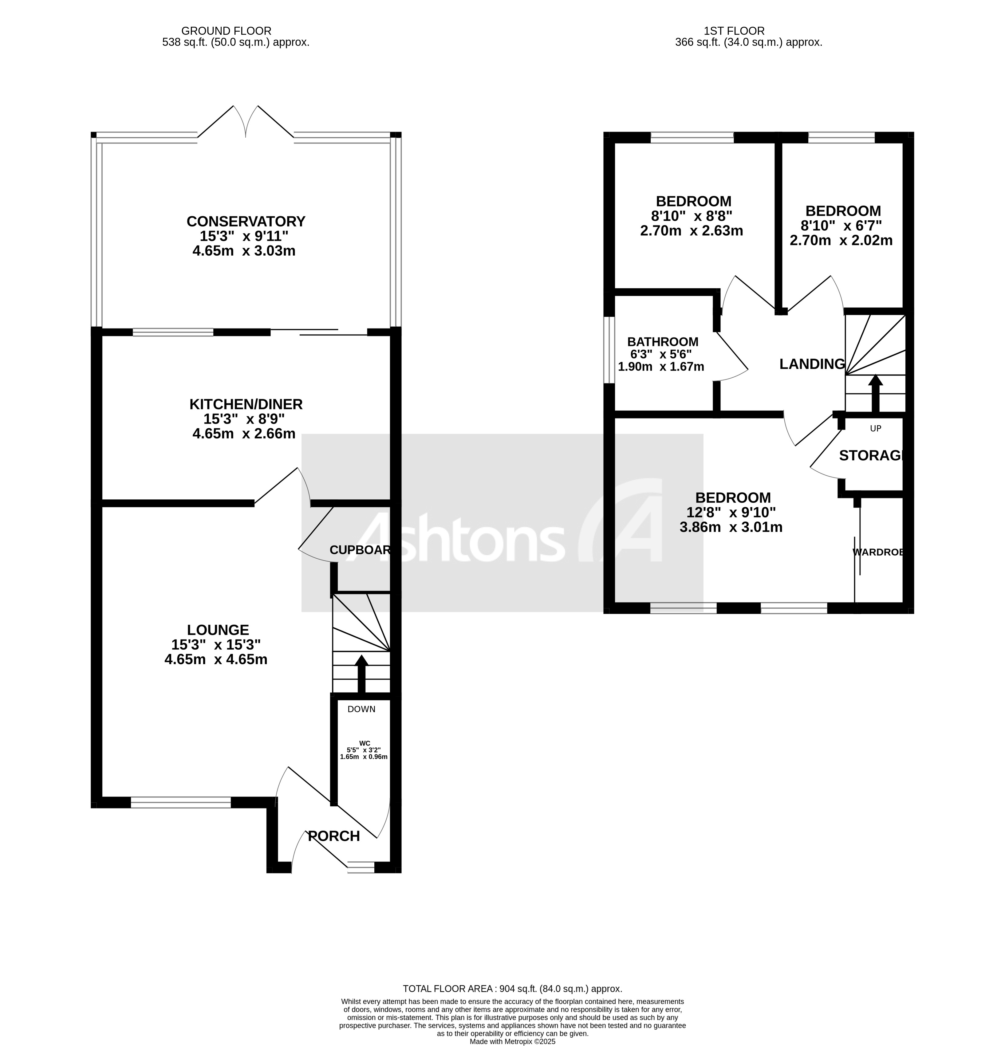 Fleetwood Close, Warrington Floor Plan
