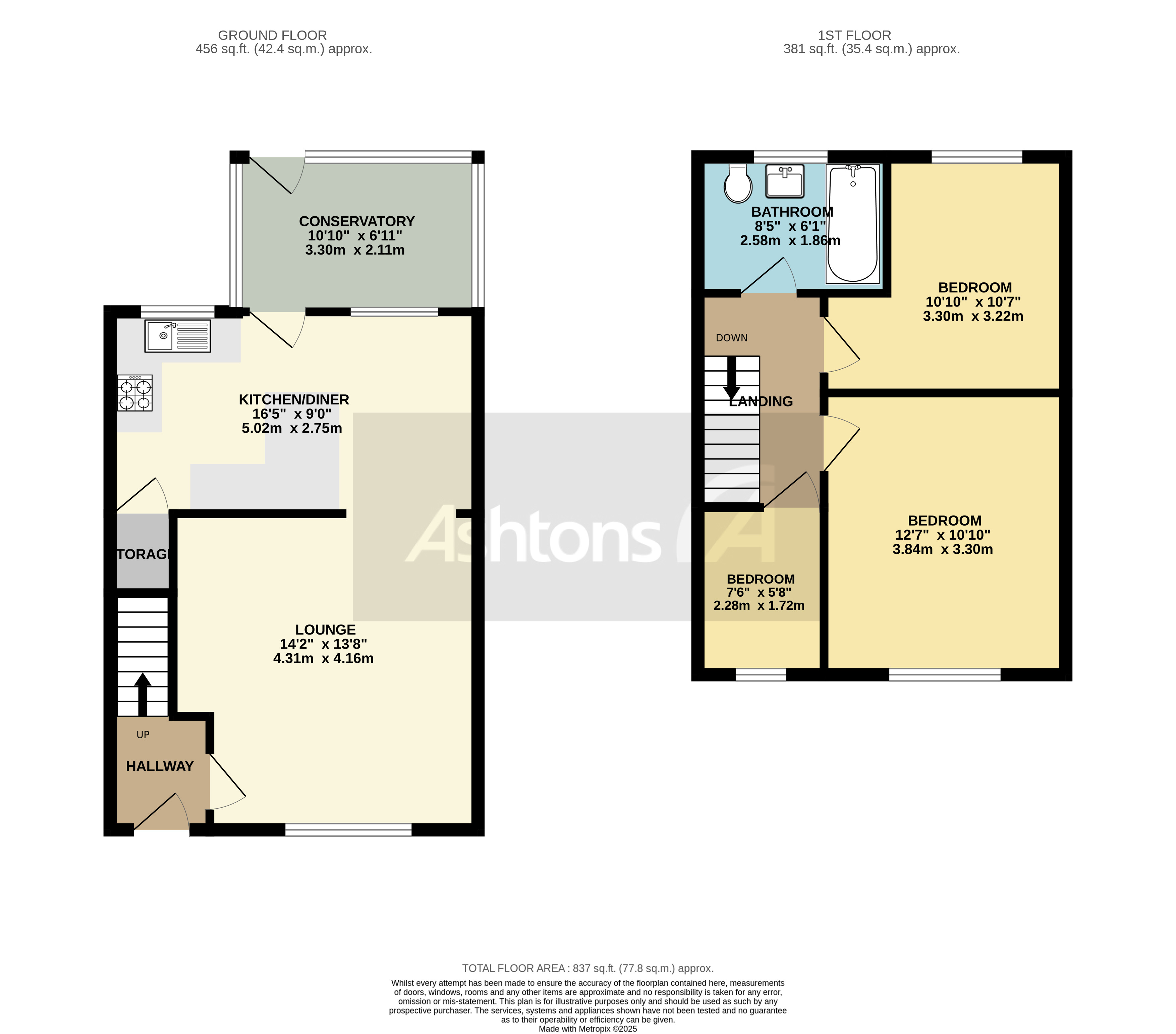 Hillside Avenue, Newton-Le-Willows Floor Plan