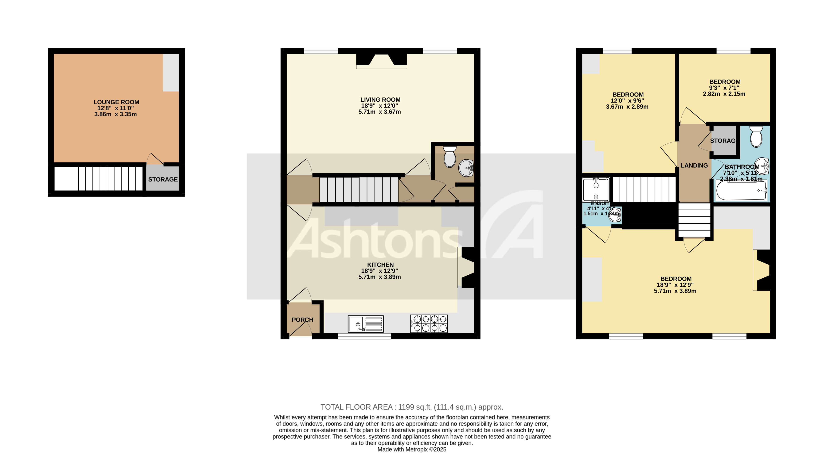 Rose Cottages Rob Lane, Newton-Le-Willows Floor Plan
