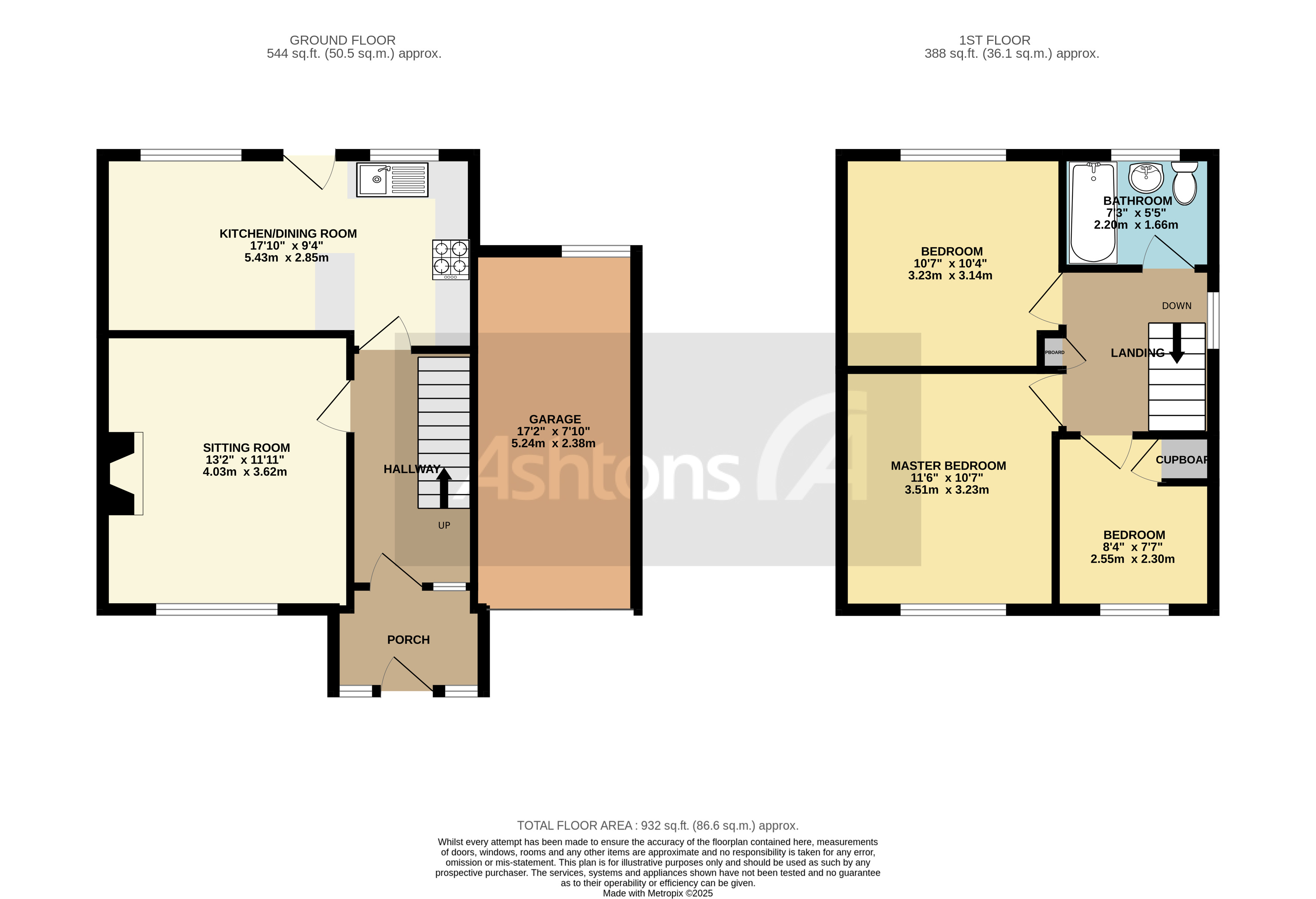 Burns Grove, Warrington Floor Plan