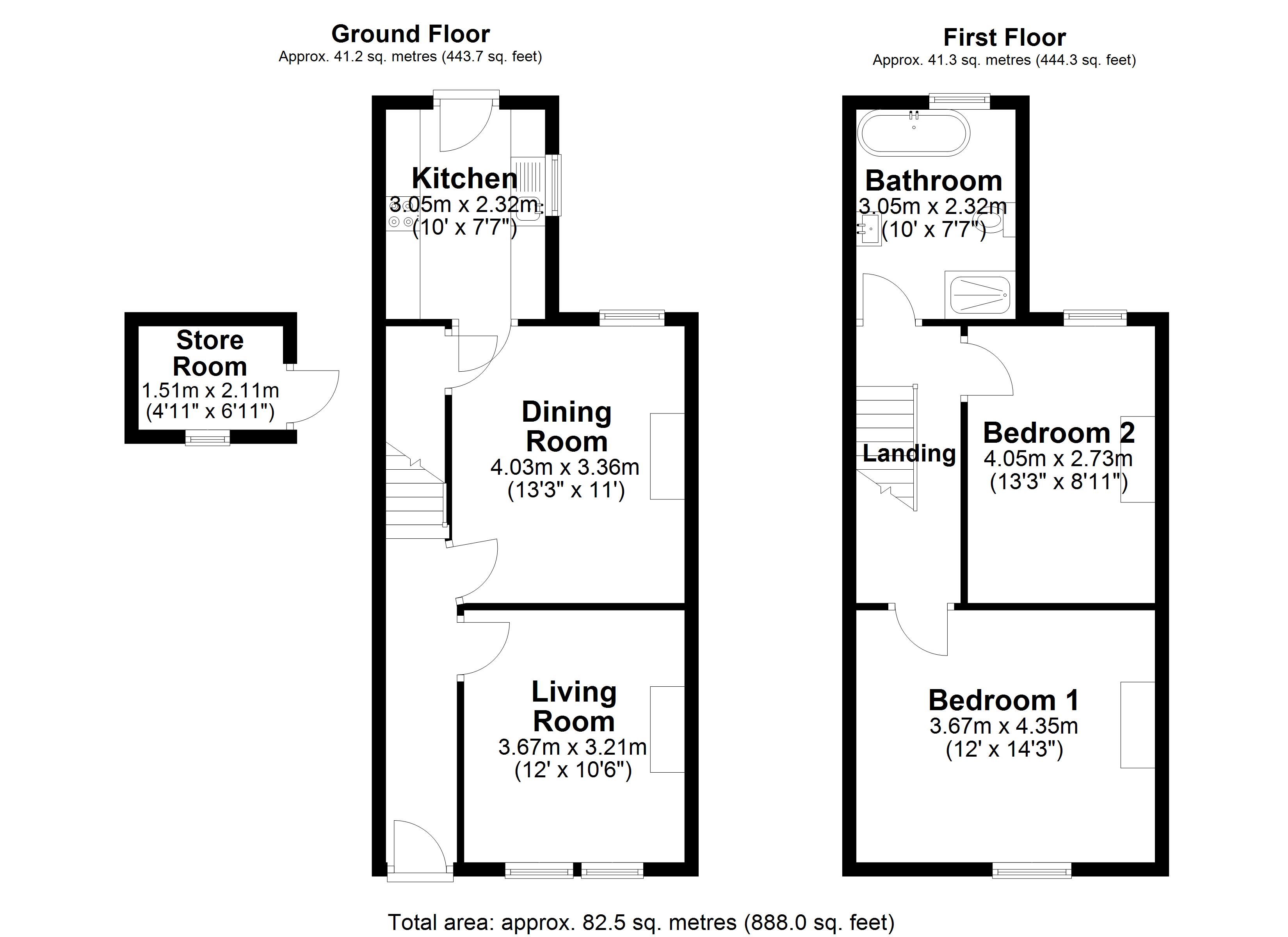 Gaskell Street, Warrington Floor Plan