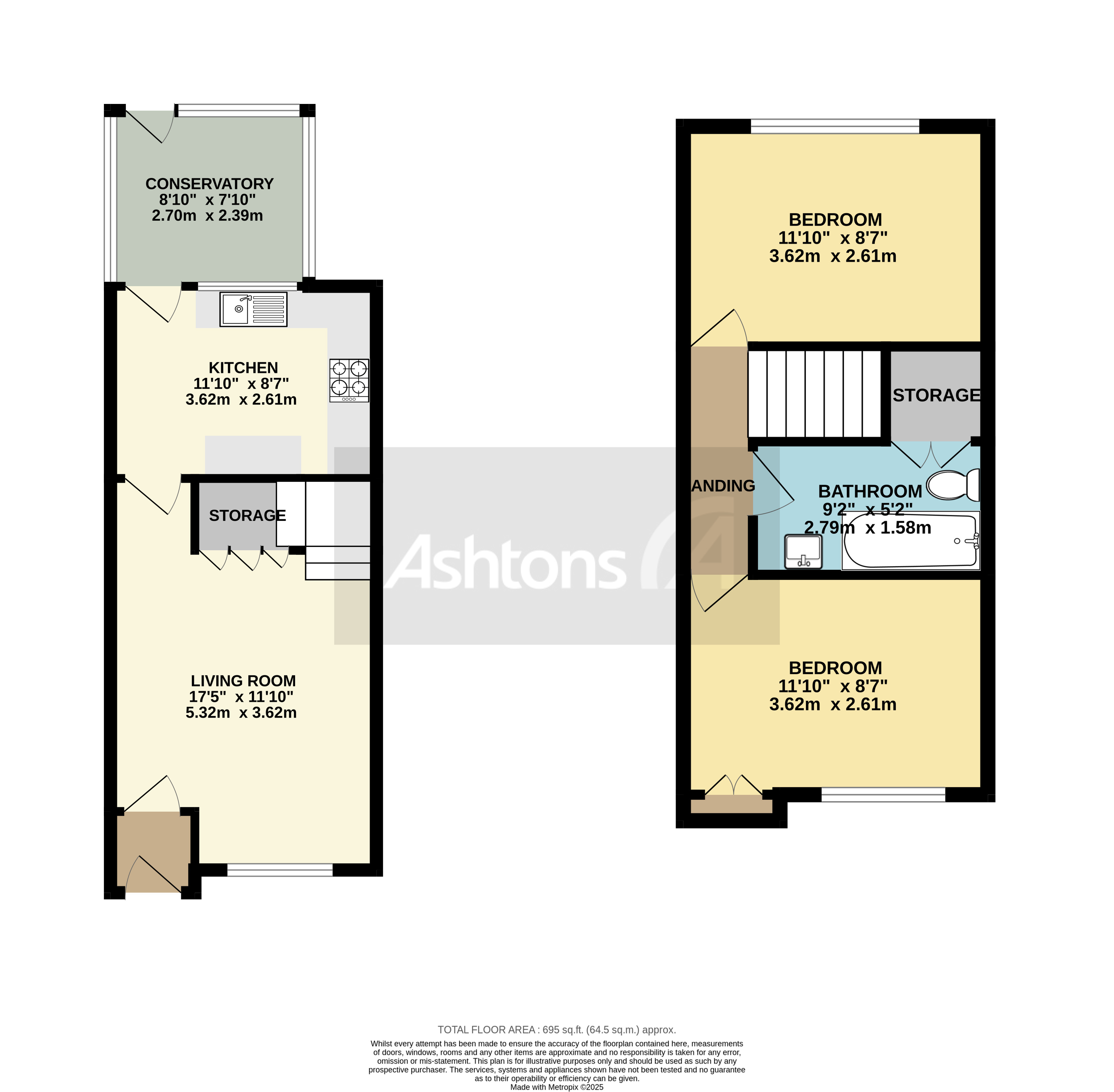 Lostock Walk, Leigh Floor Plan