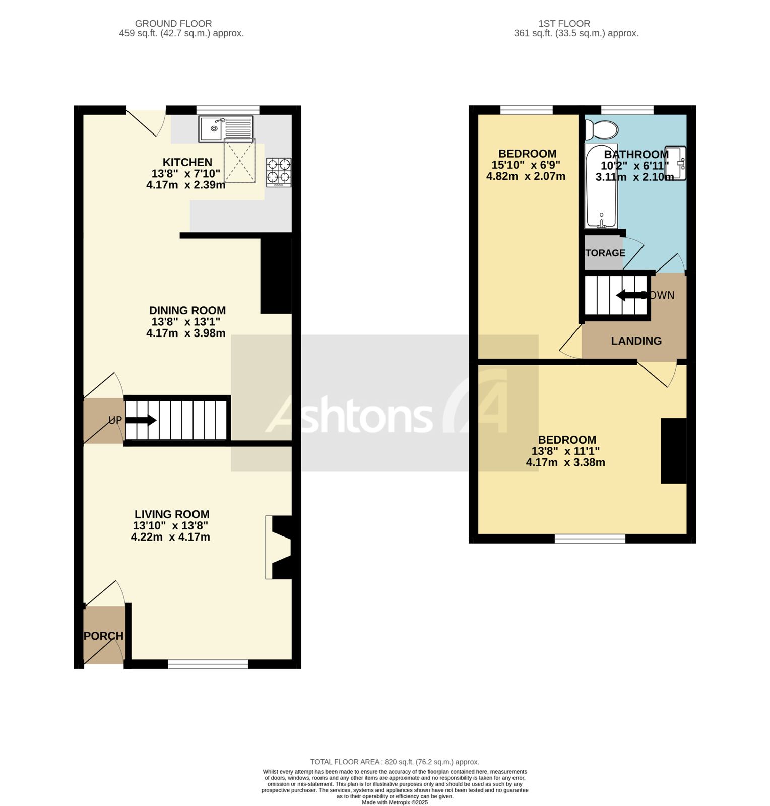 Pocket Nook Lane, Warrington Floor Plan