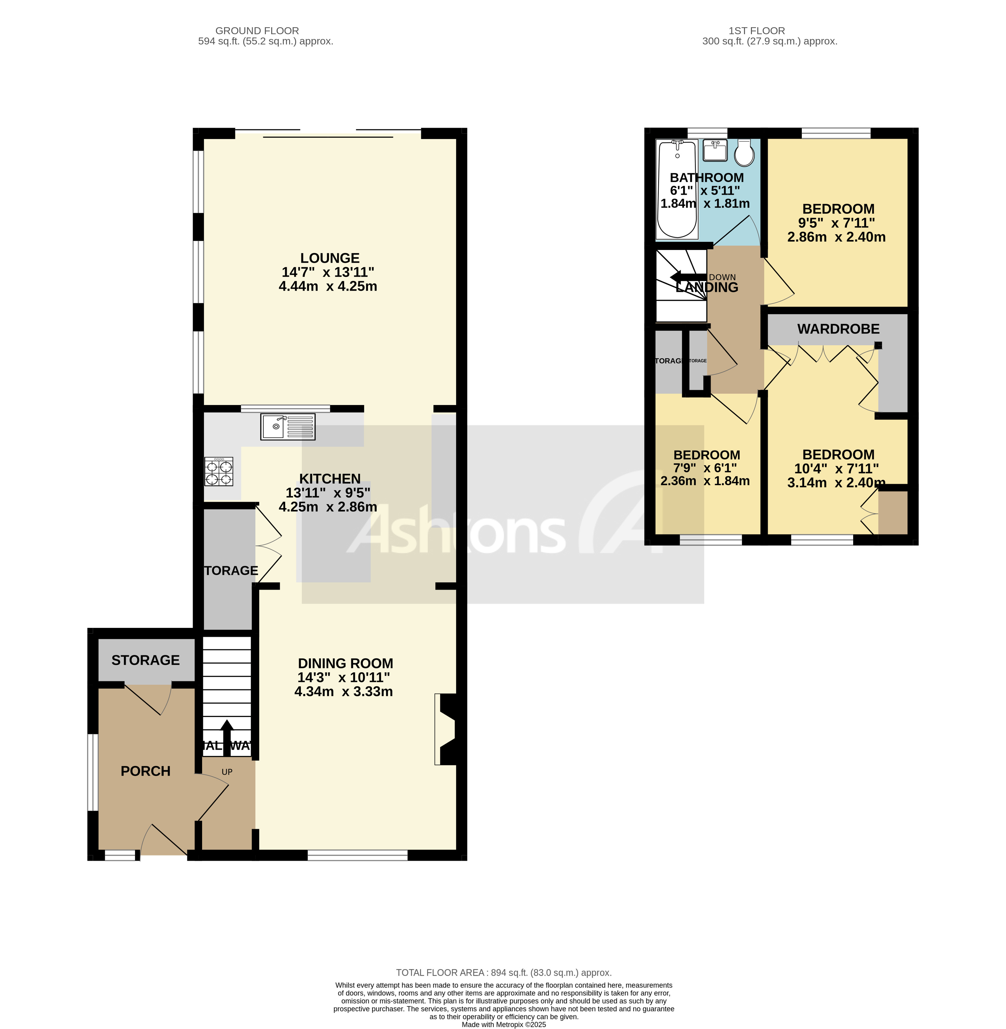 Montrose Close, Warrington Floor Plan