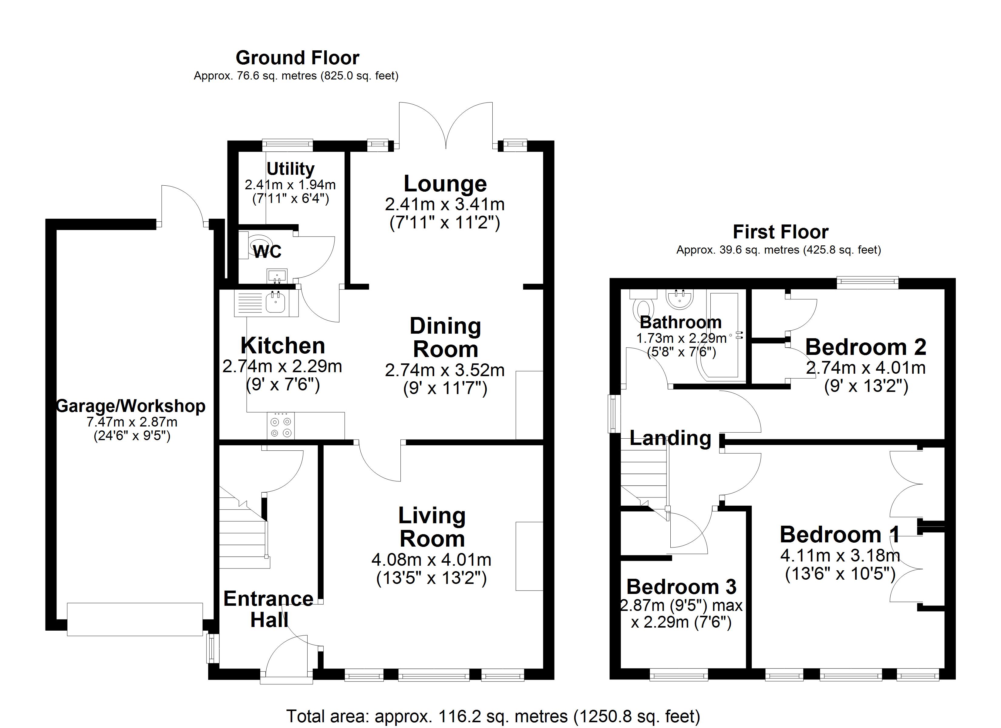 Greenfields Avenue, Warrington Floor Plan