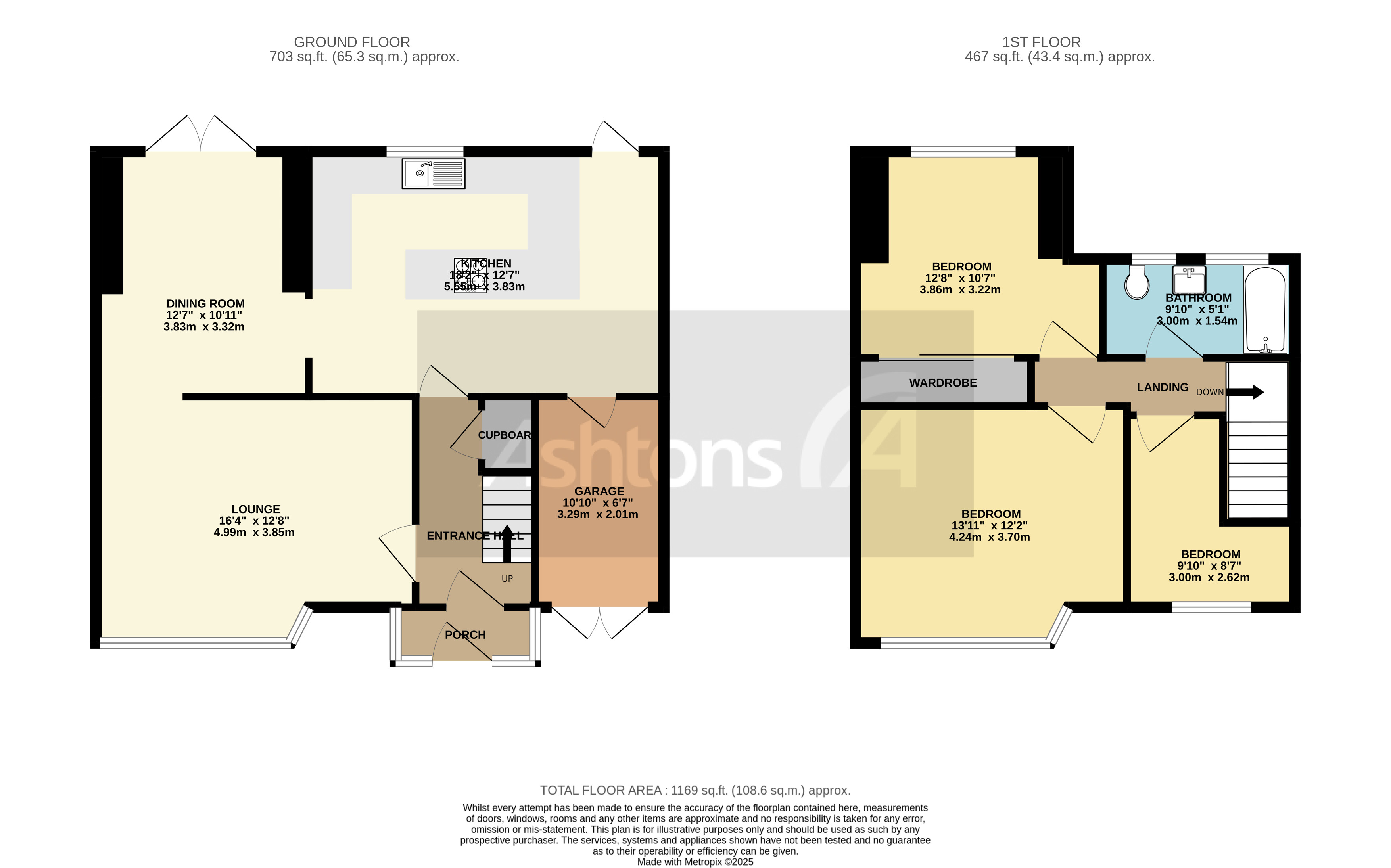 Cinnamon Lane, Warrington Floor Plan