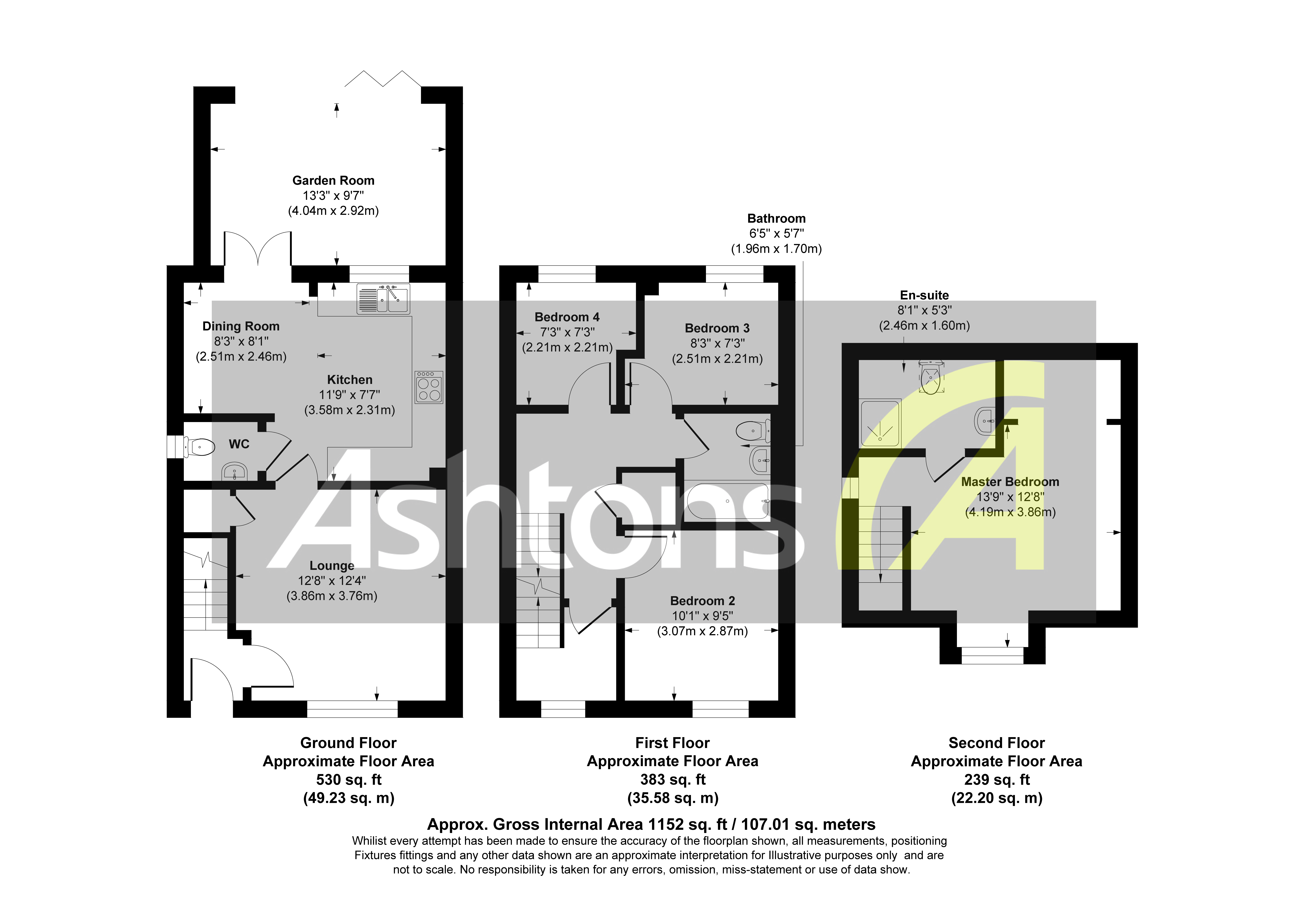 St. Peters Walk, Widnes Floor Plan