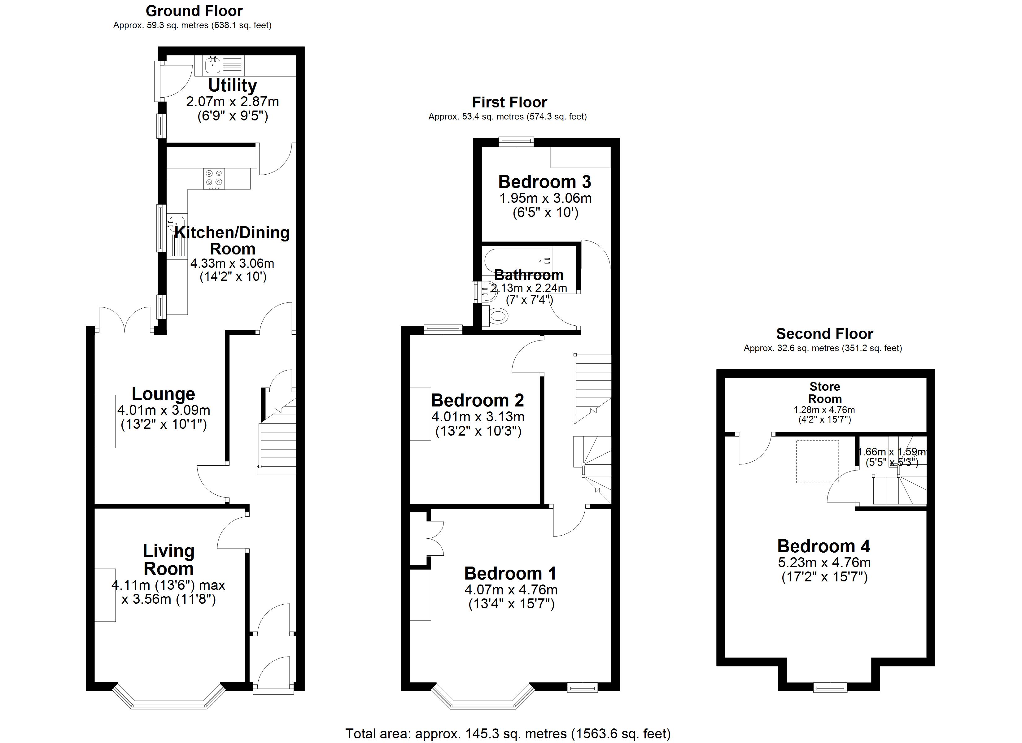 St. Marys Street, Warrington Floor Plan