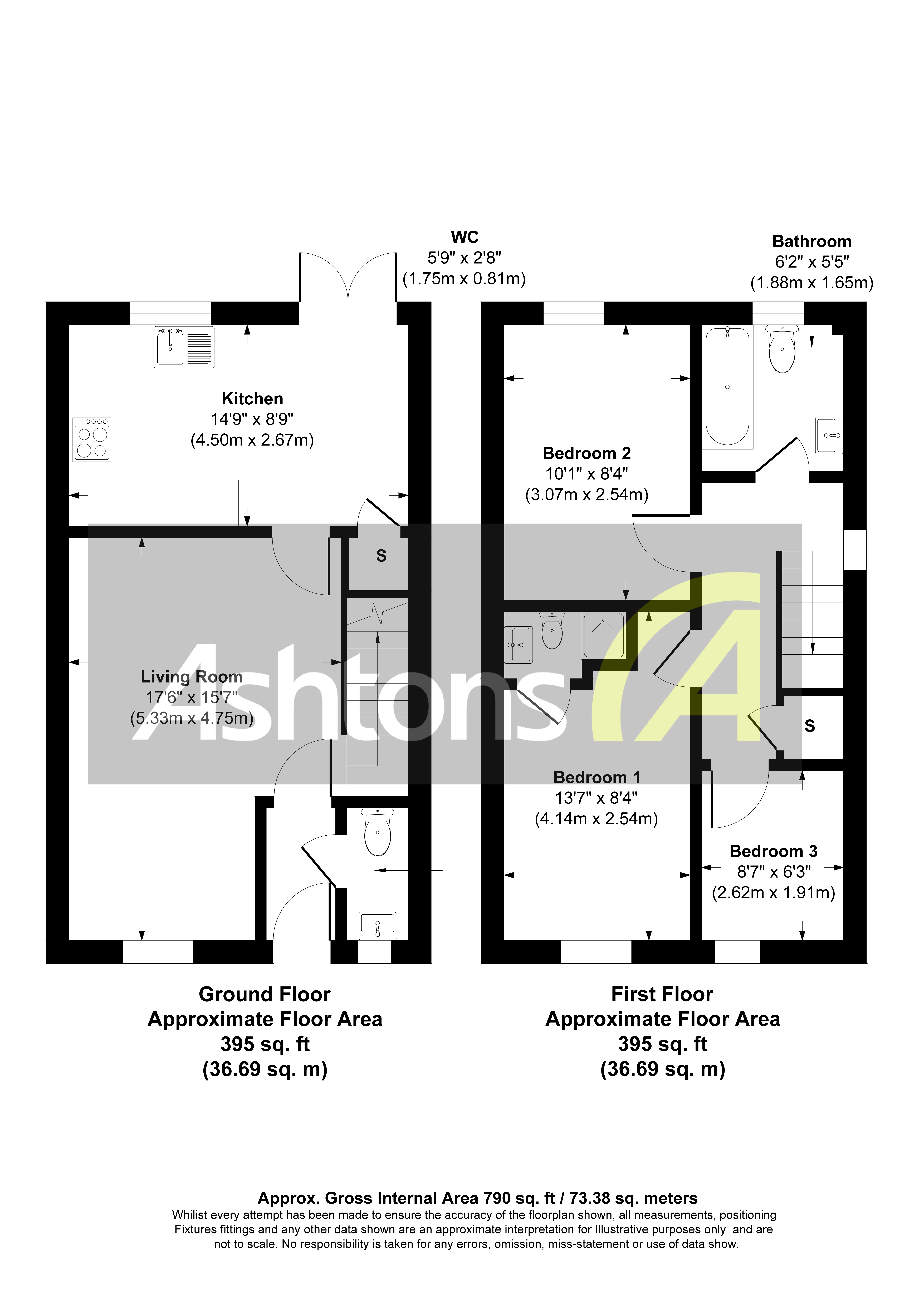Baynard Drive, Widnes Floor Plan