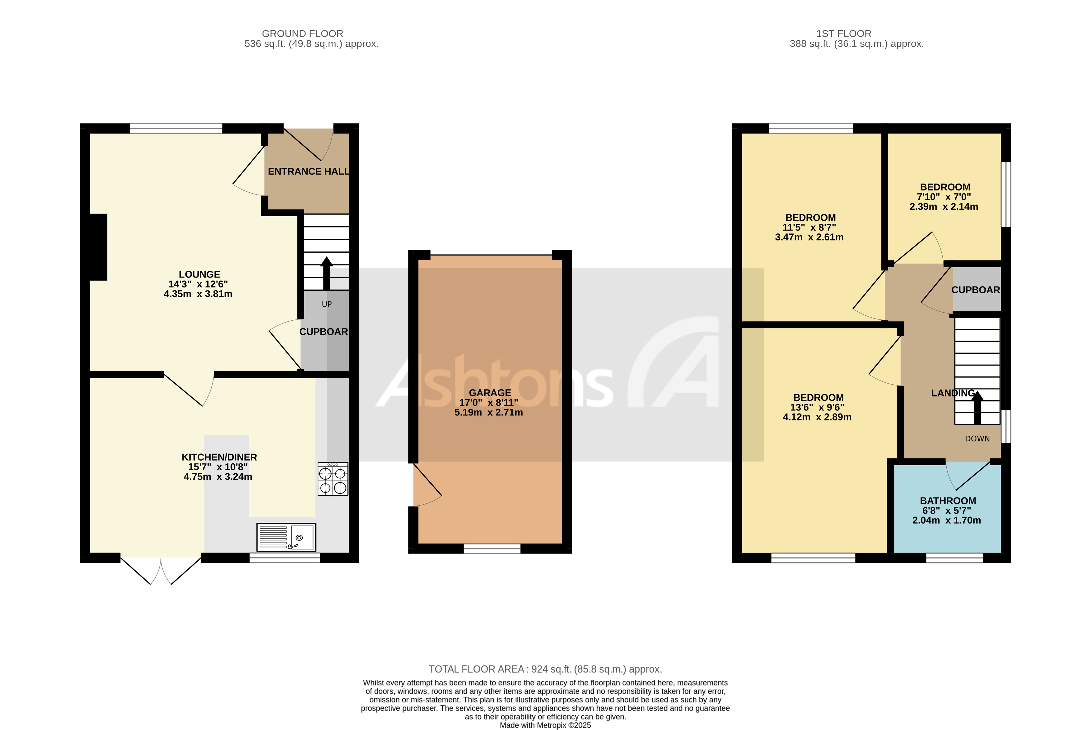 Ventnor Close, Warrington Floor Plan