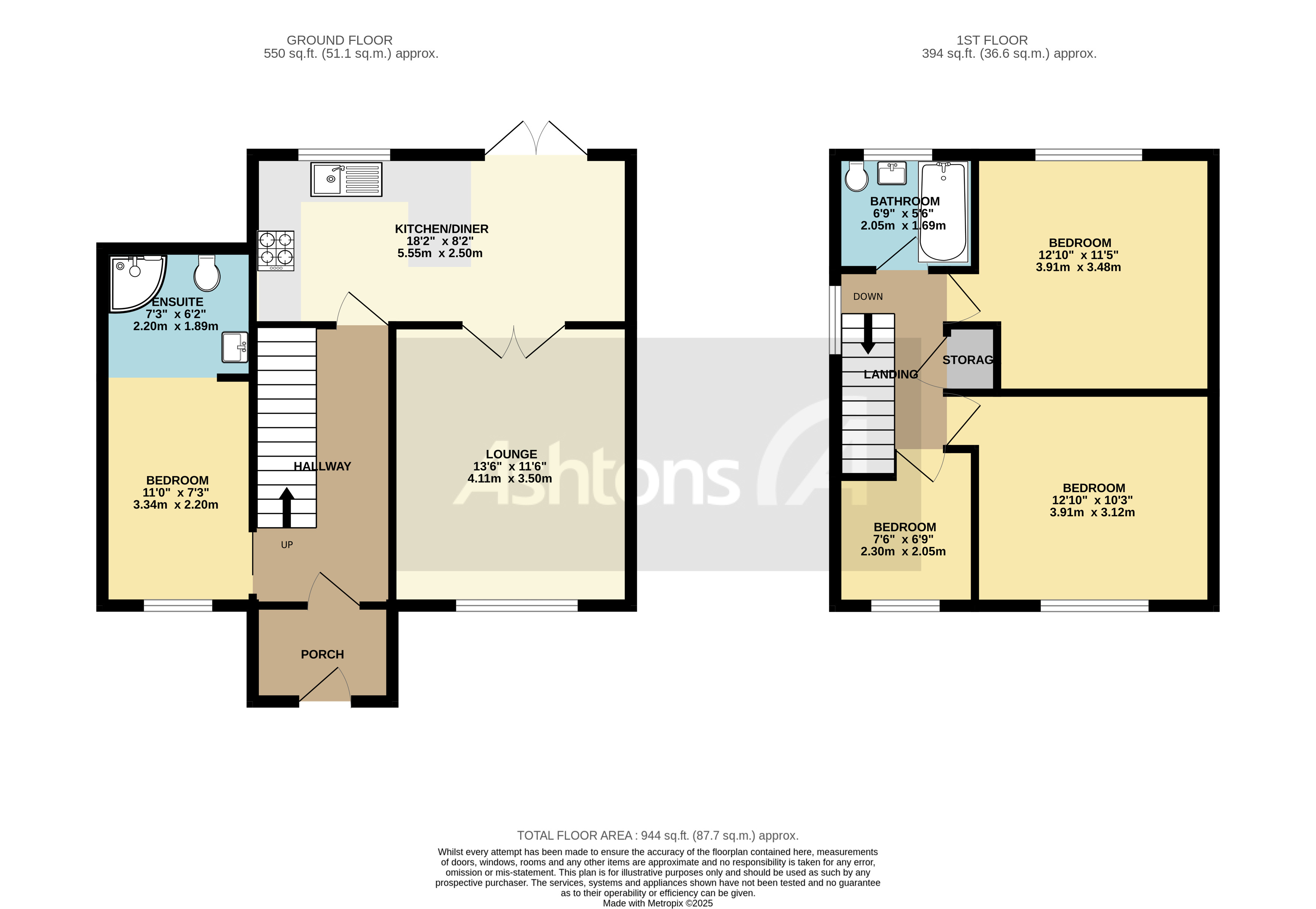 Burns Grove, Warrington Floor Plan