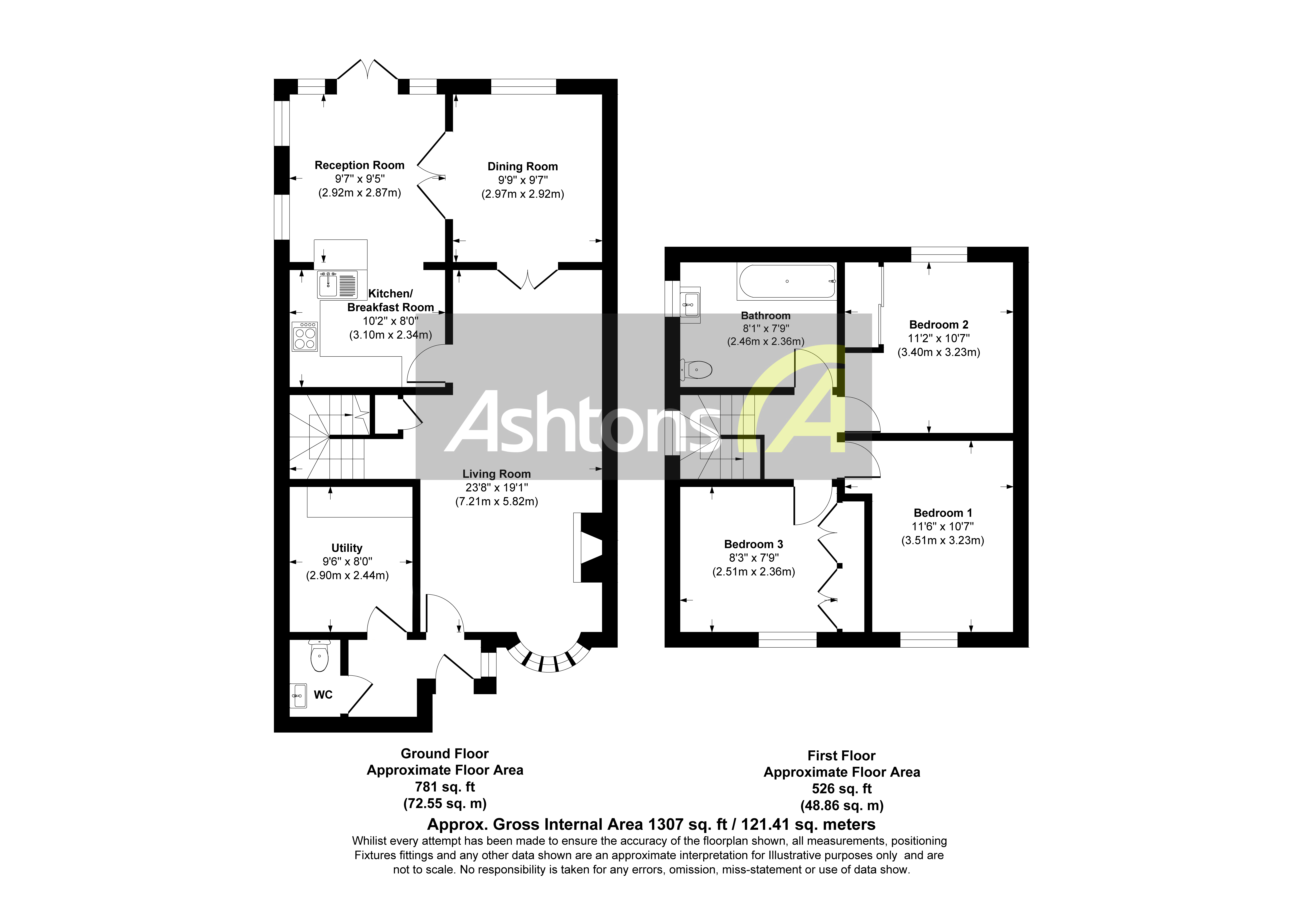 Berrington Grove, Wigan Floor Plan