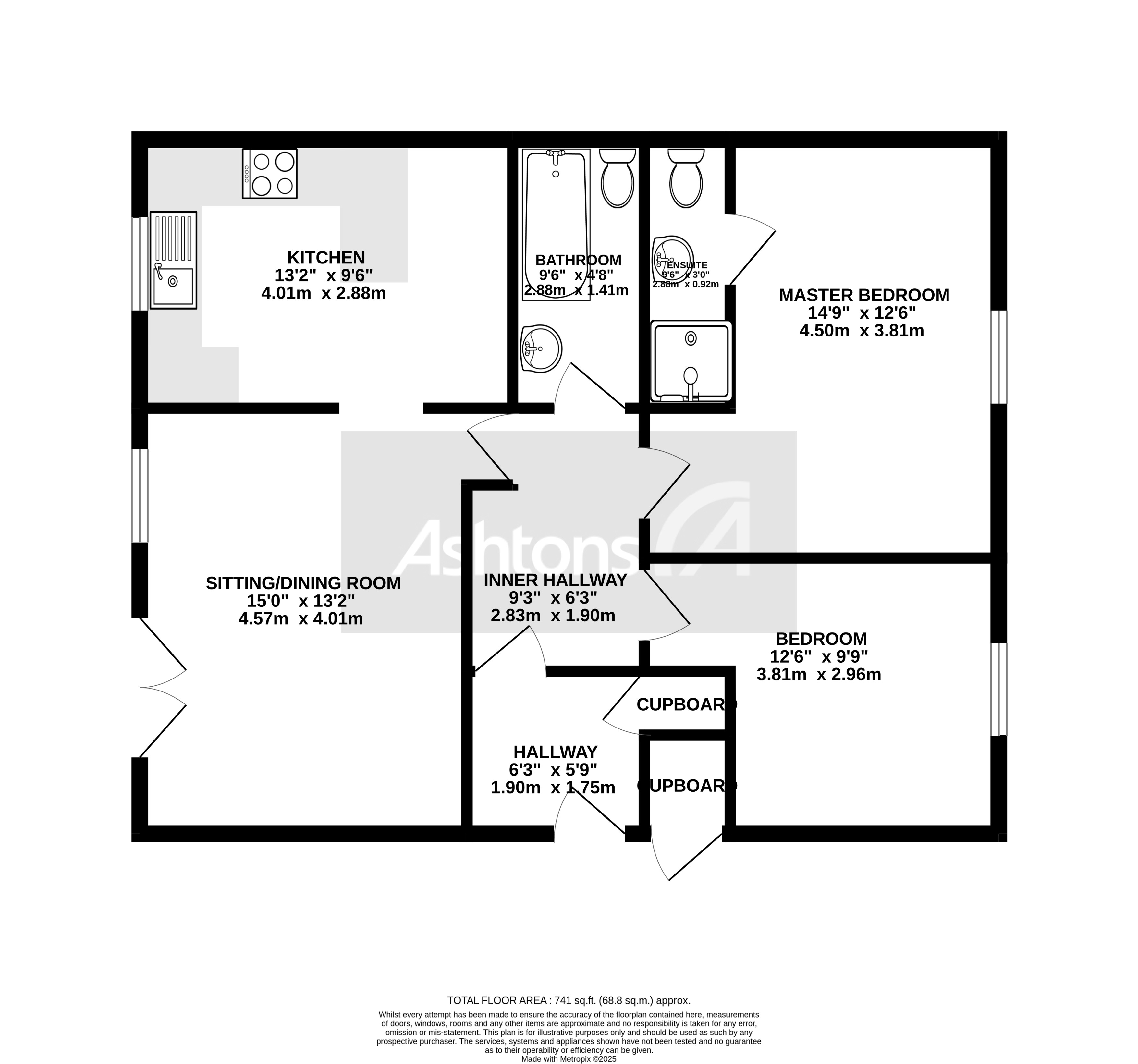 Apartment 18, St. Helens Floor Plan