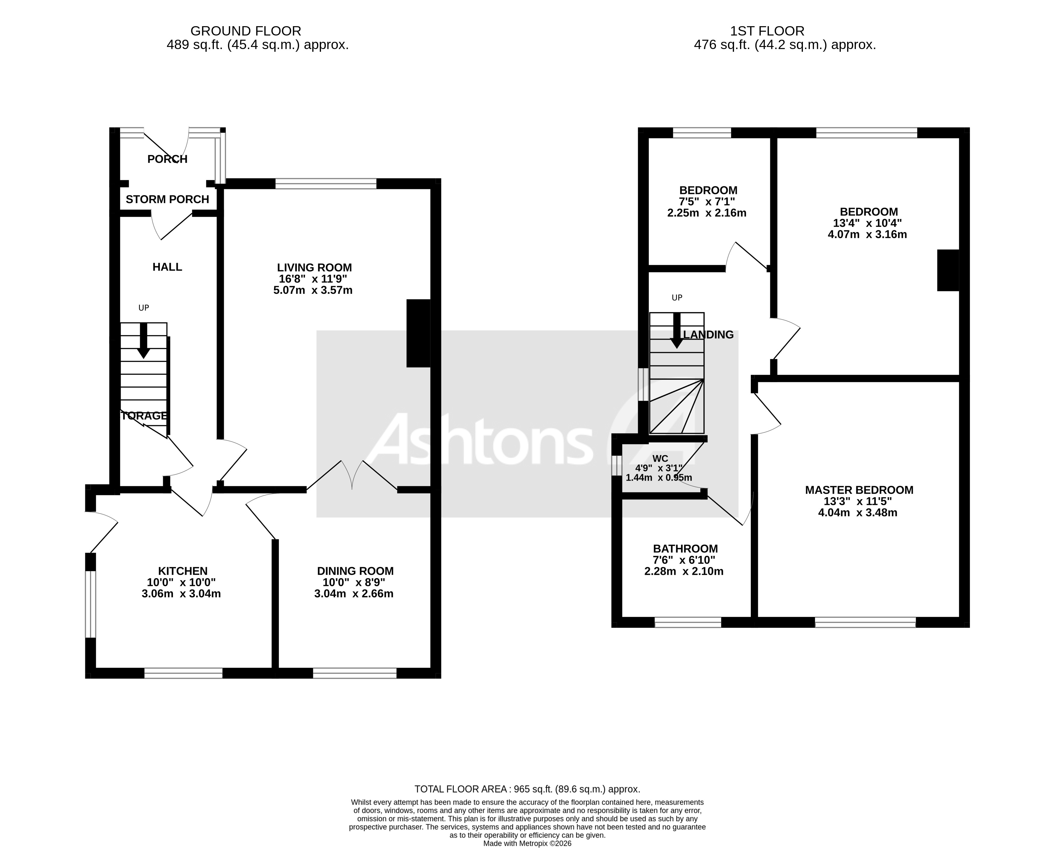 Vine Crescent, Warrington Floor Plan