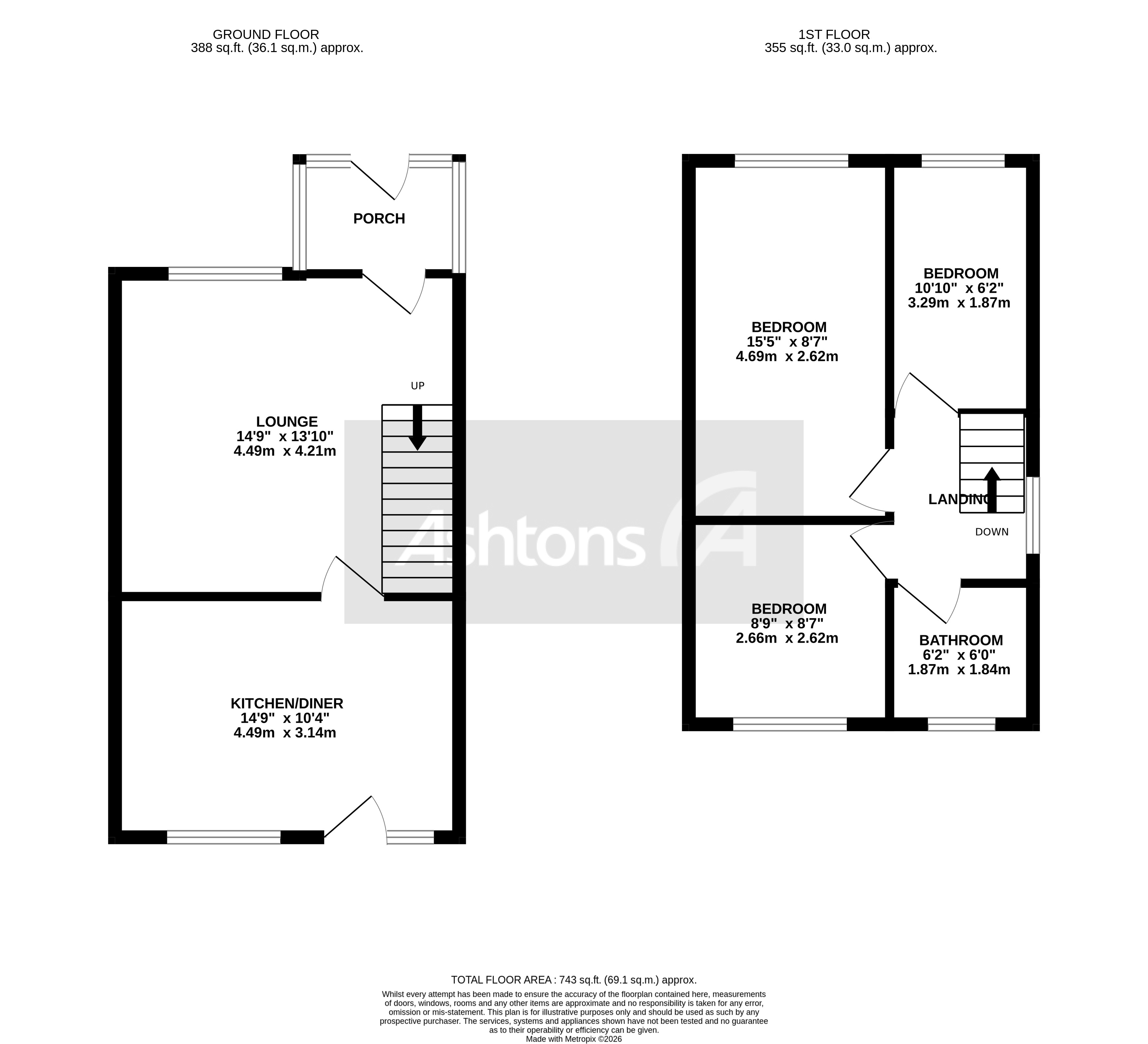 Wroxham Road, Warrington Floor Plan