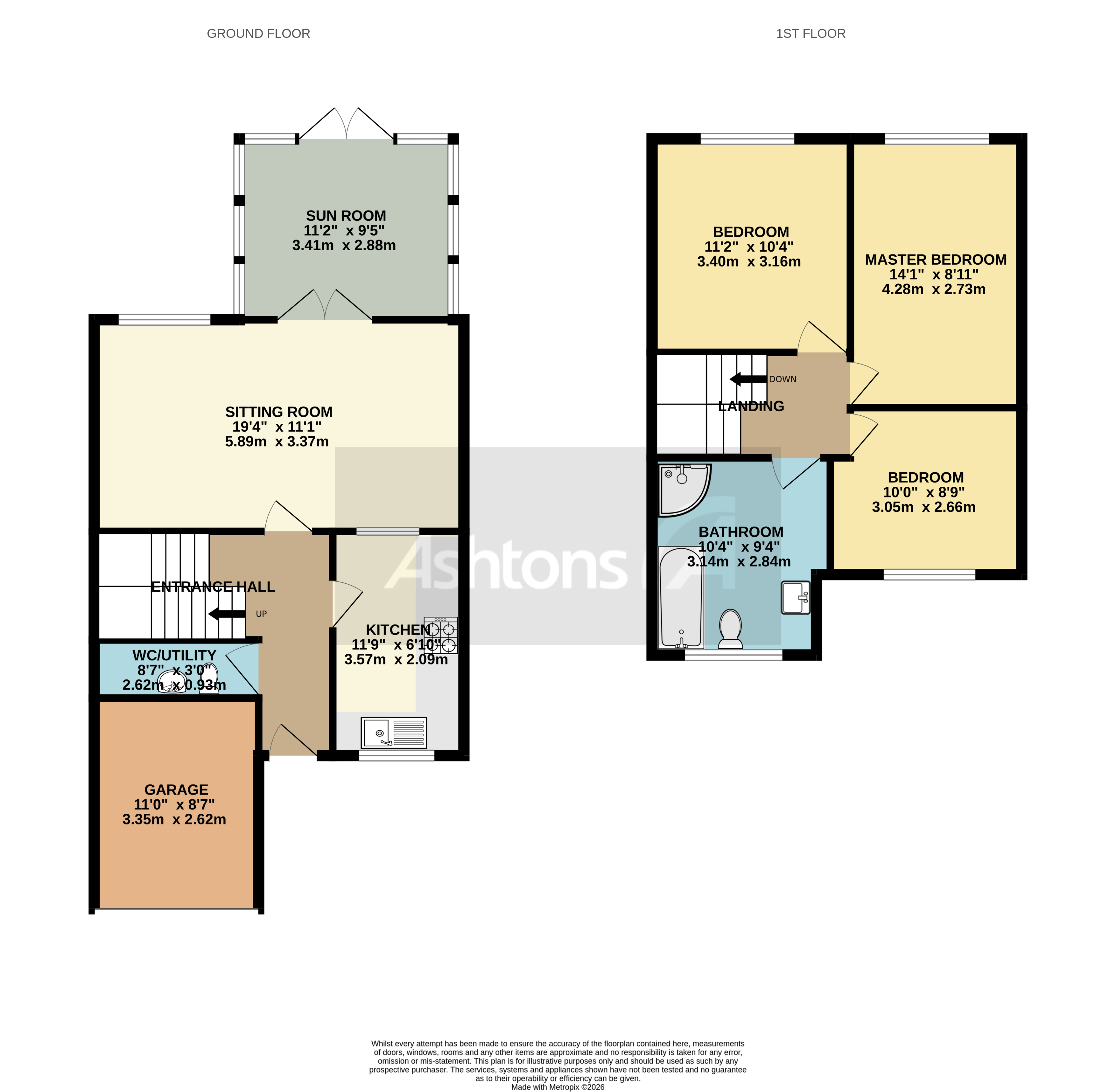 Duckworth Grove, Warrington Floor Plan