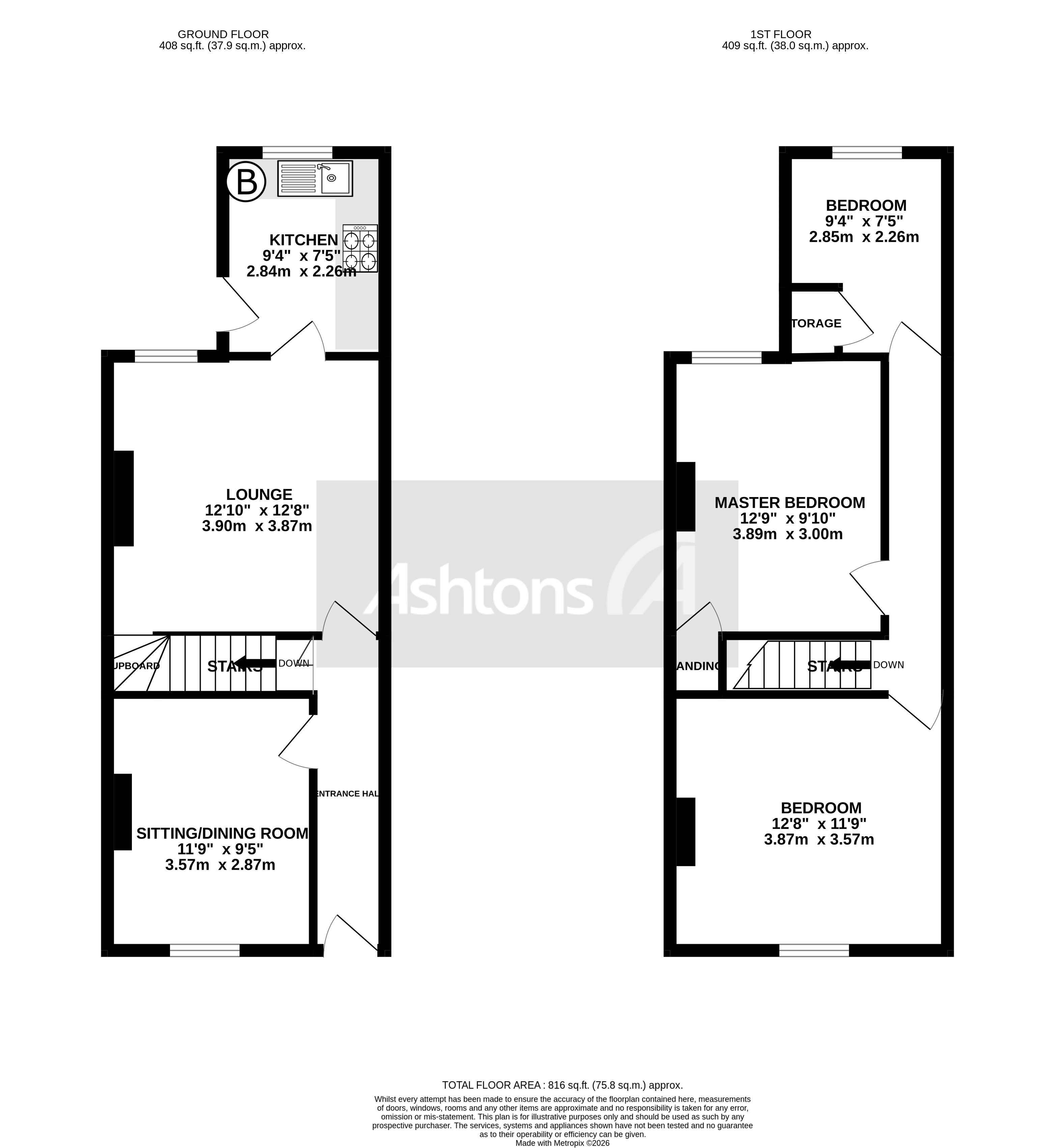 Evelyn Street, Warrington Floor Plan