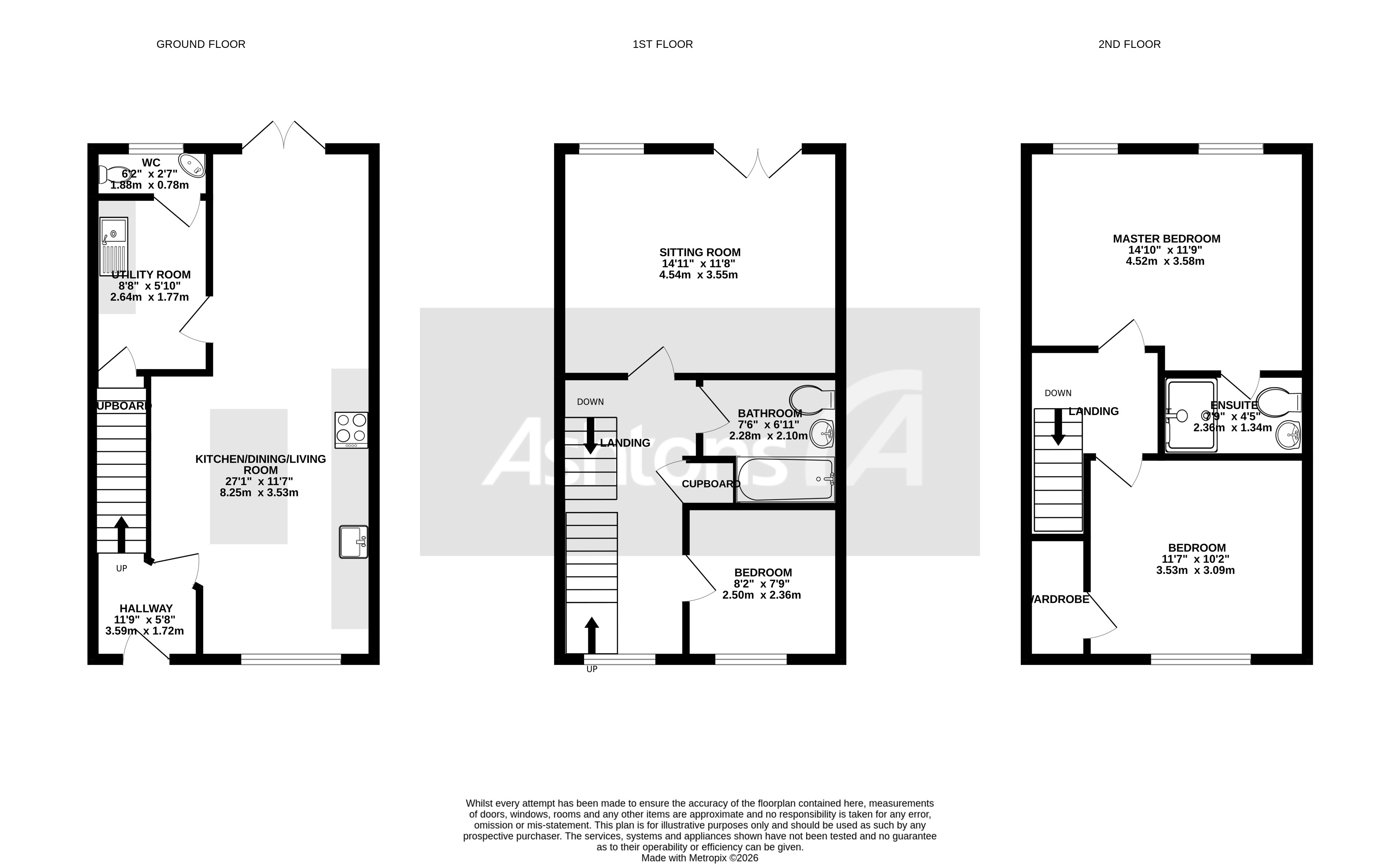 Egerton Mews, Warrington Floor Plan