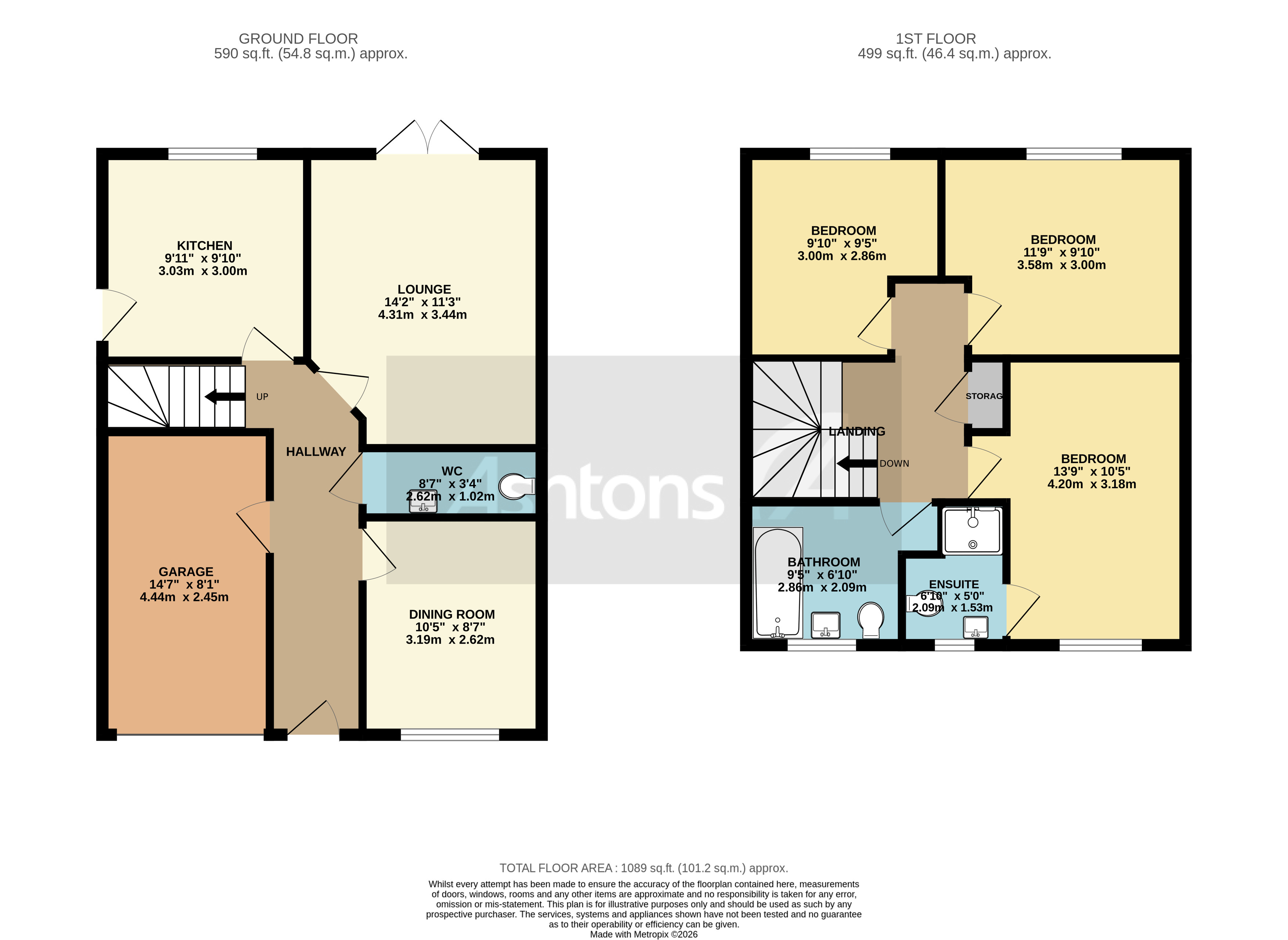 Rothwell Gardens, Warrington Floor Plan