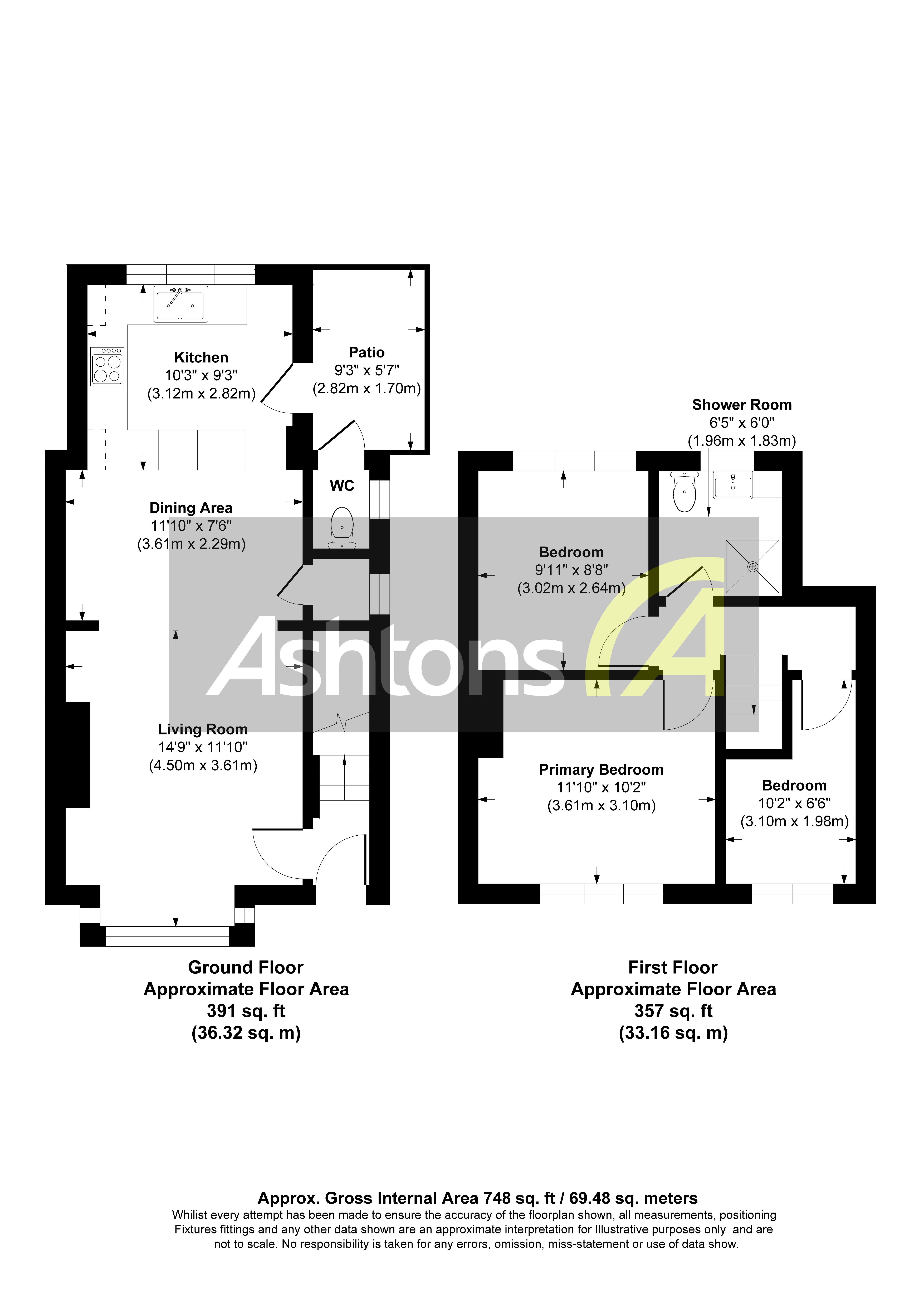 Harvey Lane, Warrington Floor Plan