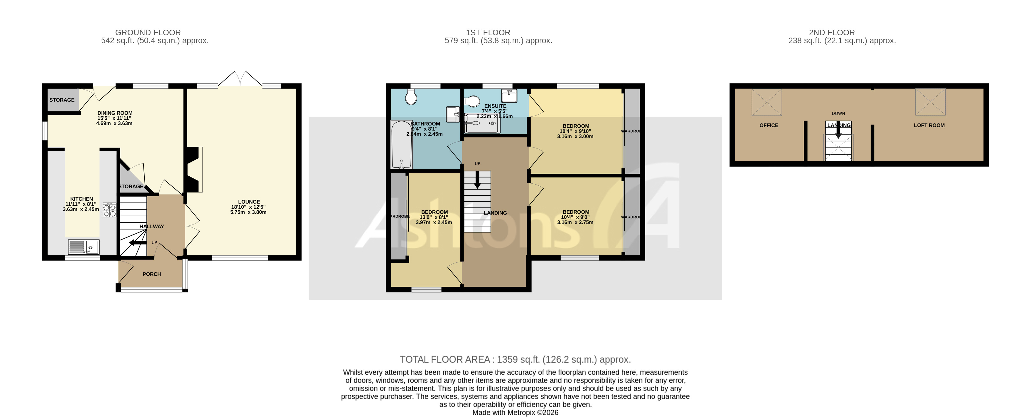 Homestead Avenue, St. Helens Floor Plan