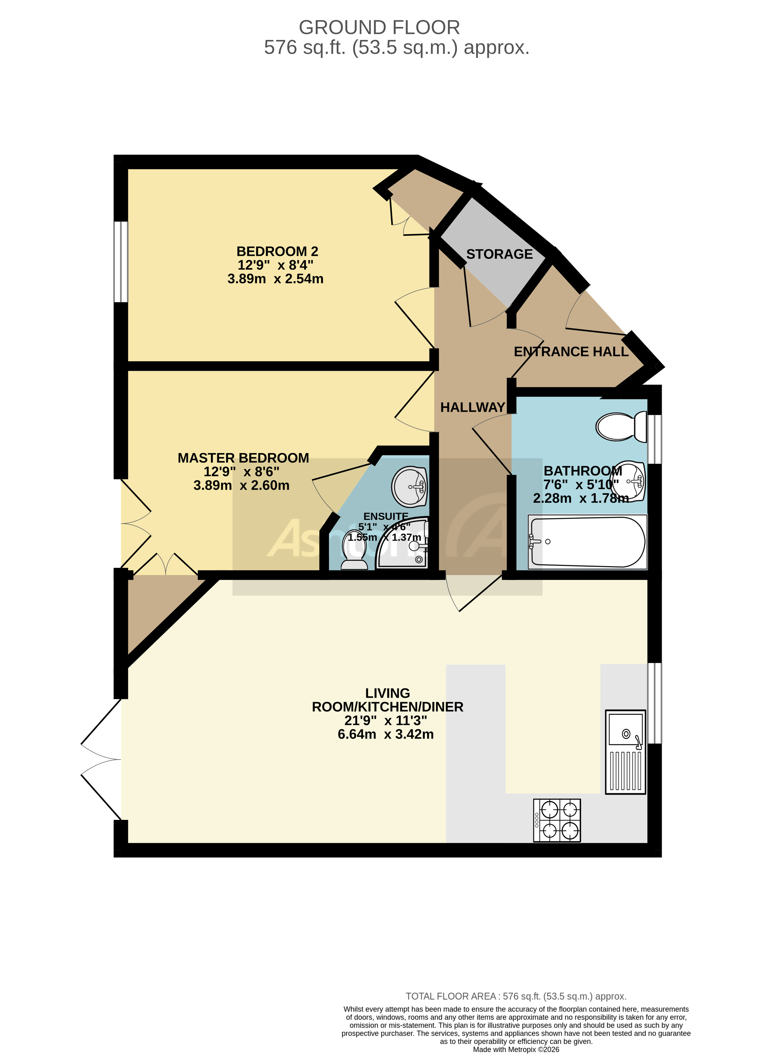 Barley Mere Close, Newton-Le-Willows Floor Plan