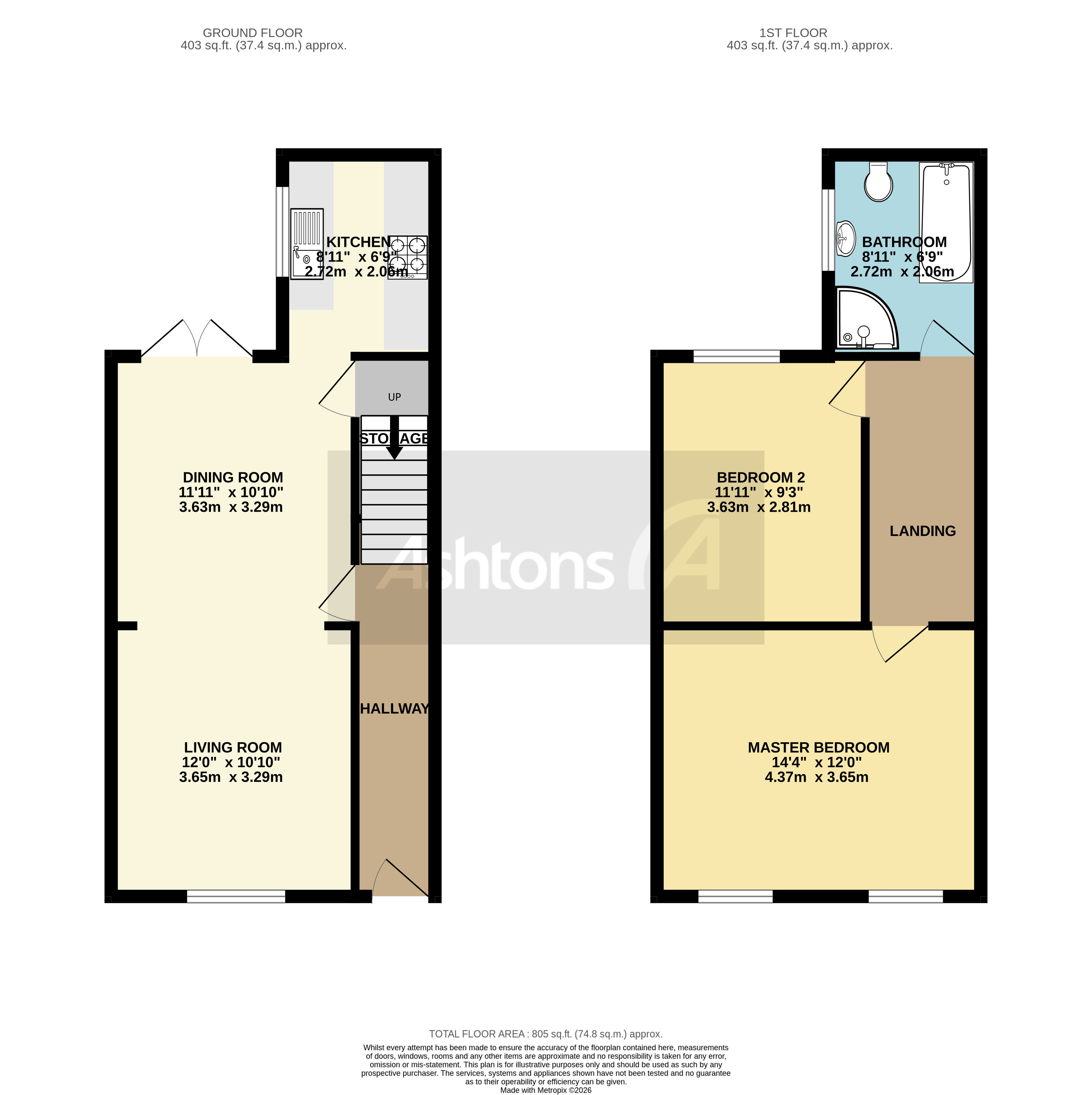 Mercer Street, Newton-Le-Willows Floor Plan