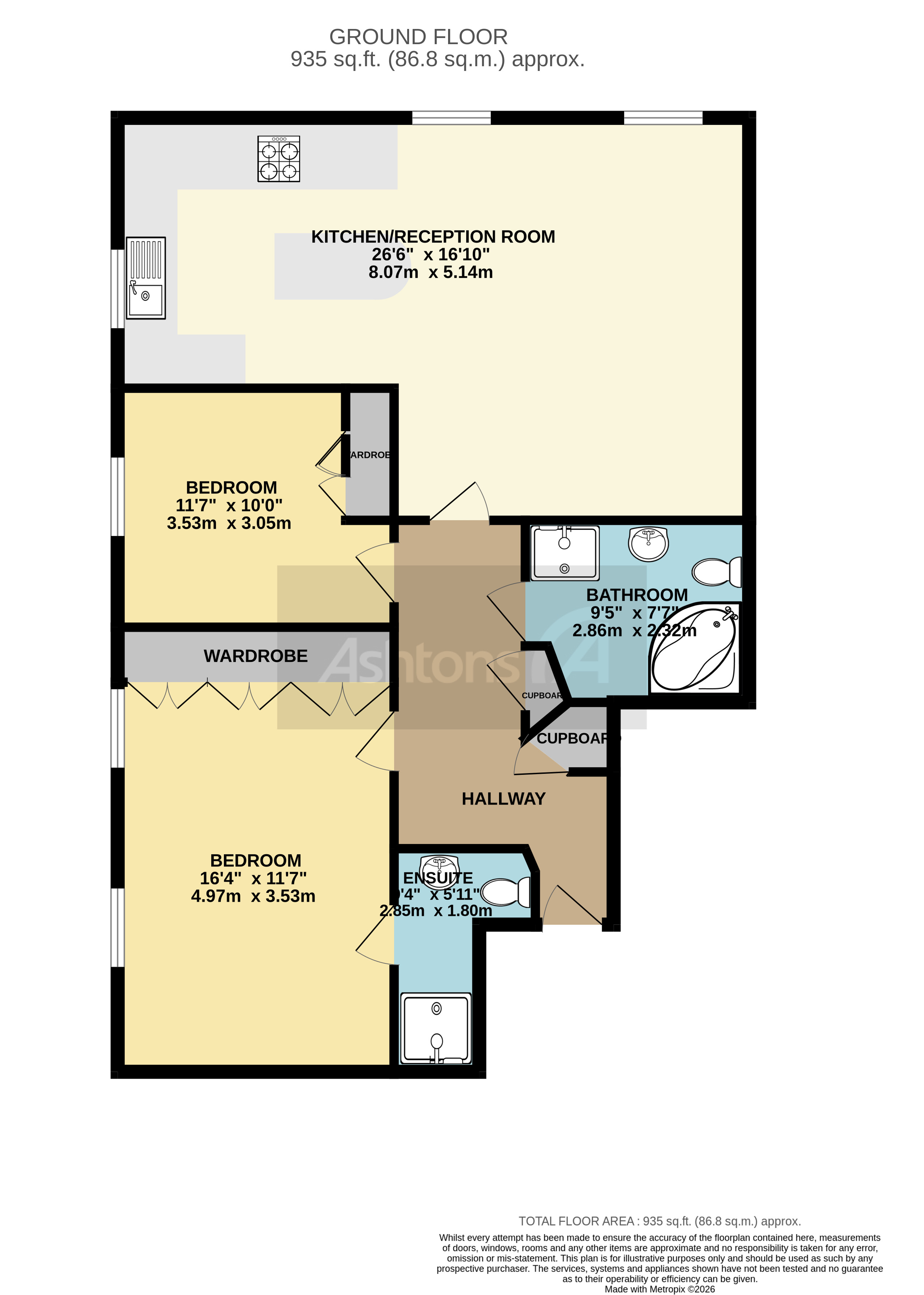 Swinhoe Place, Warrington Floor Plan