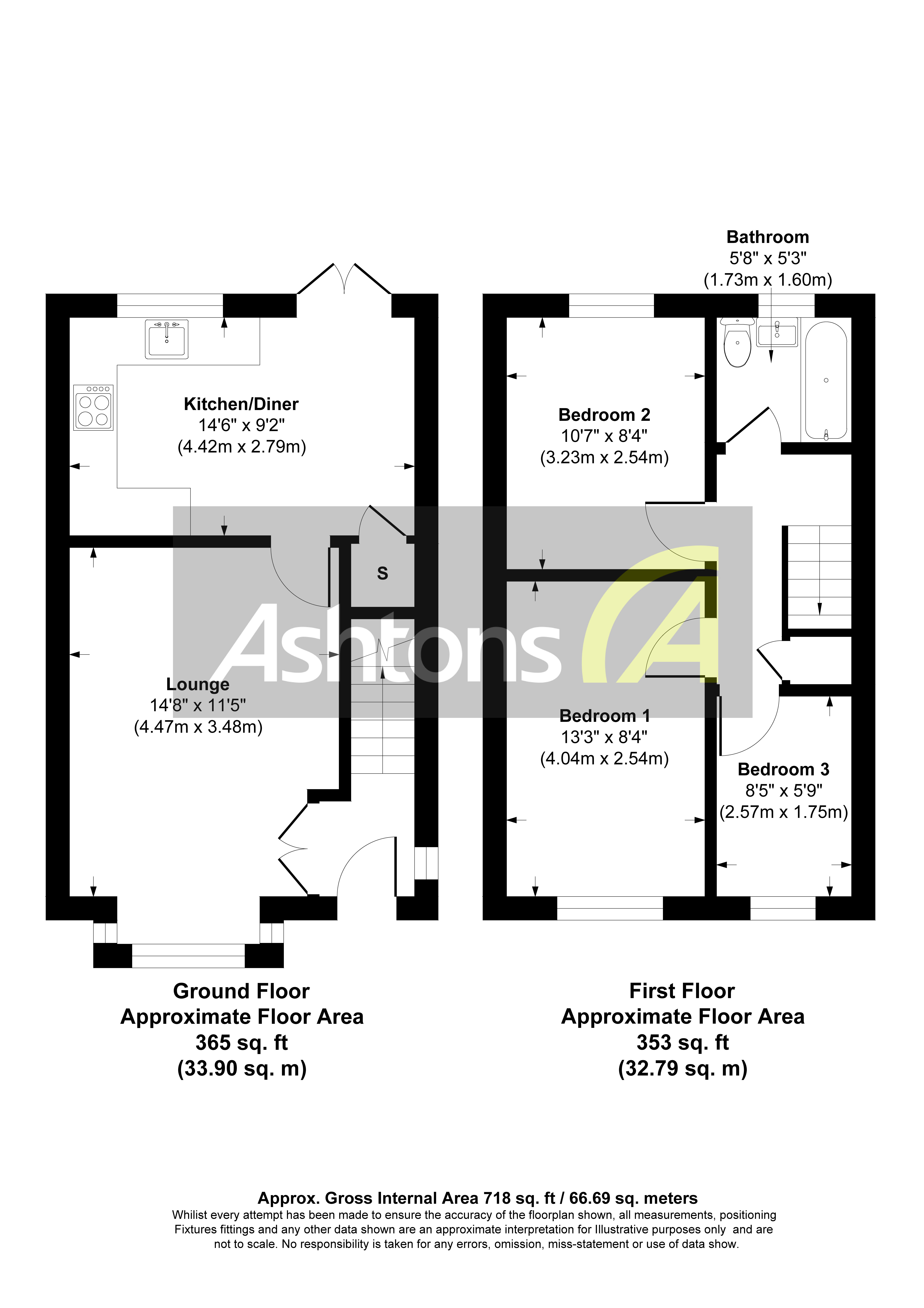 Orkney Close, Widnes Floor Plan