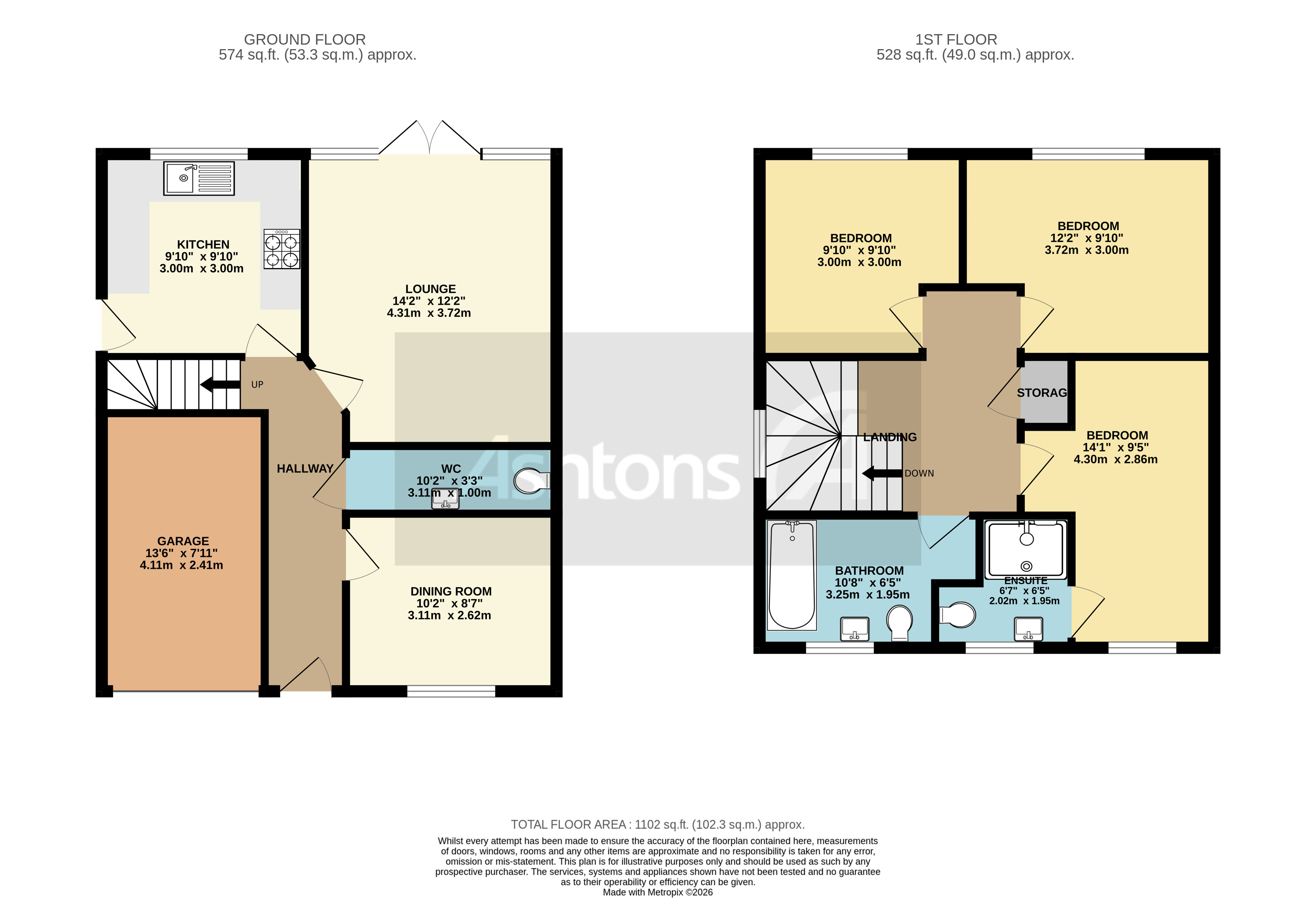 Cardinal Way, Newton-Le-Willows Floor Plan