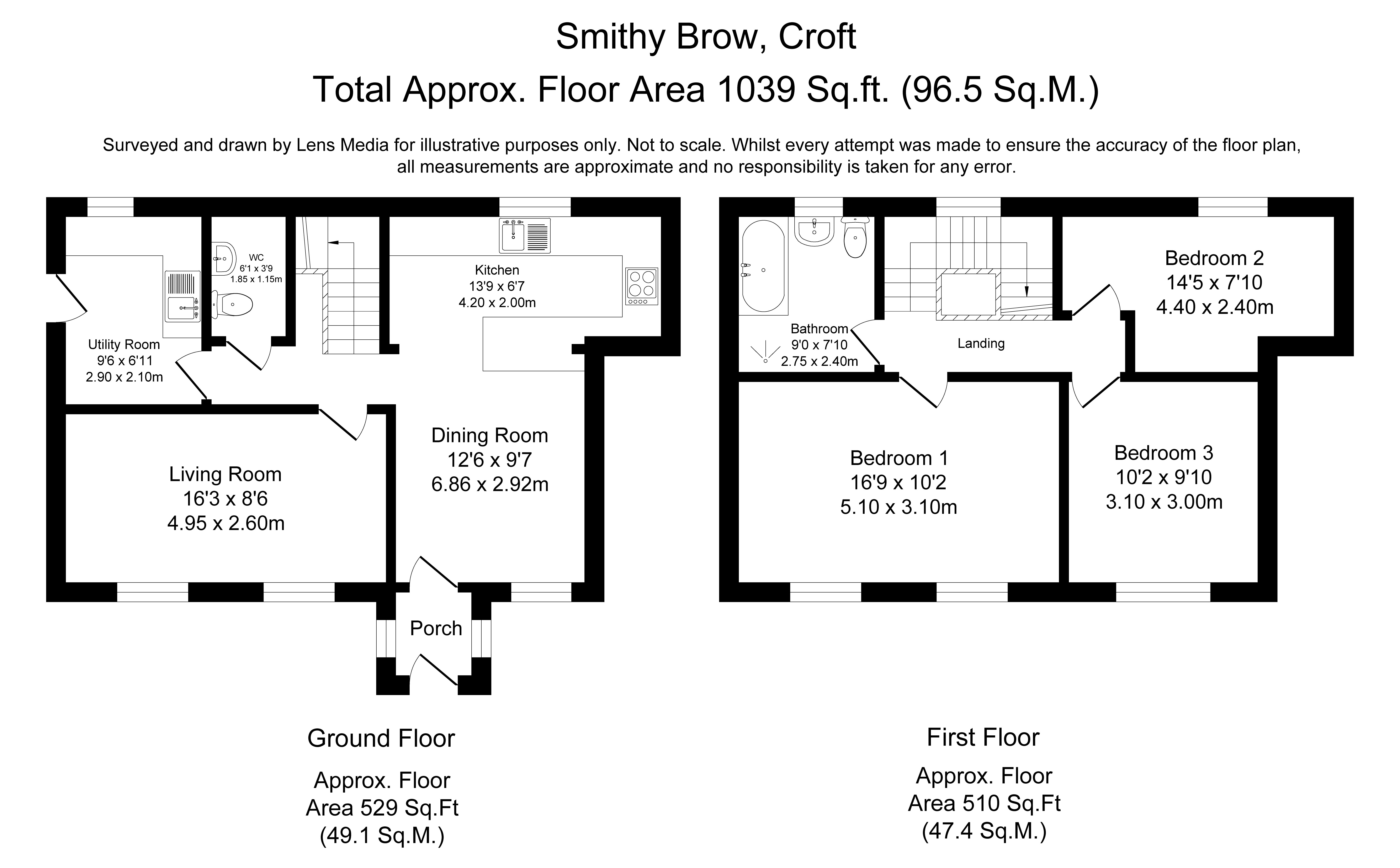 Smithy Brow, Warrington Floor Plan