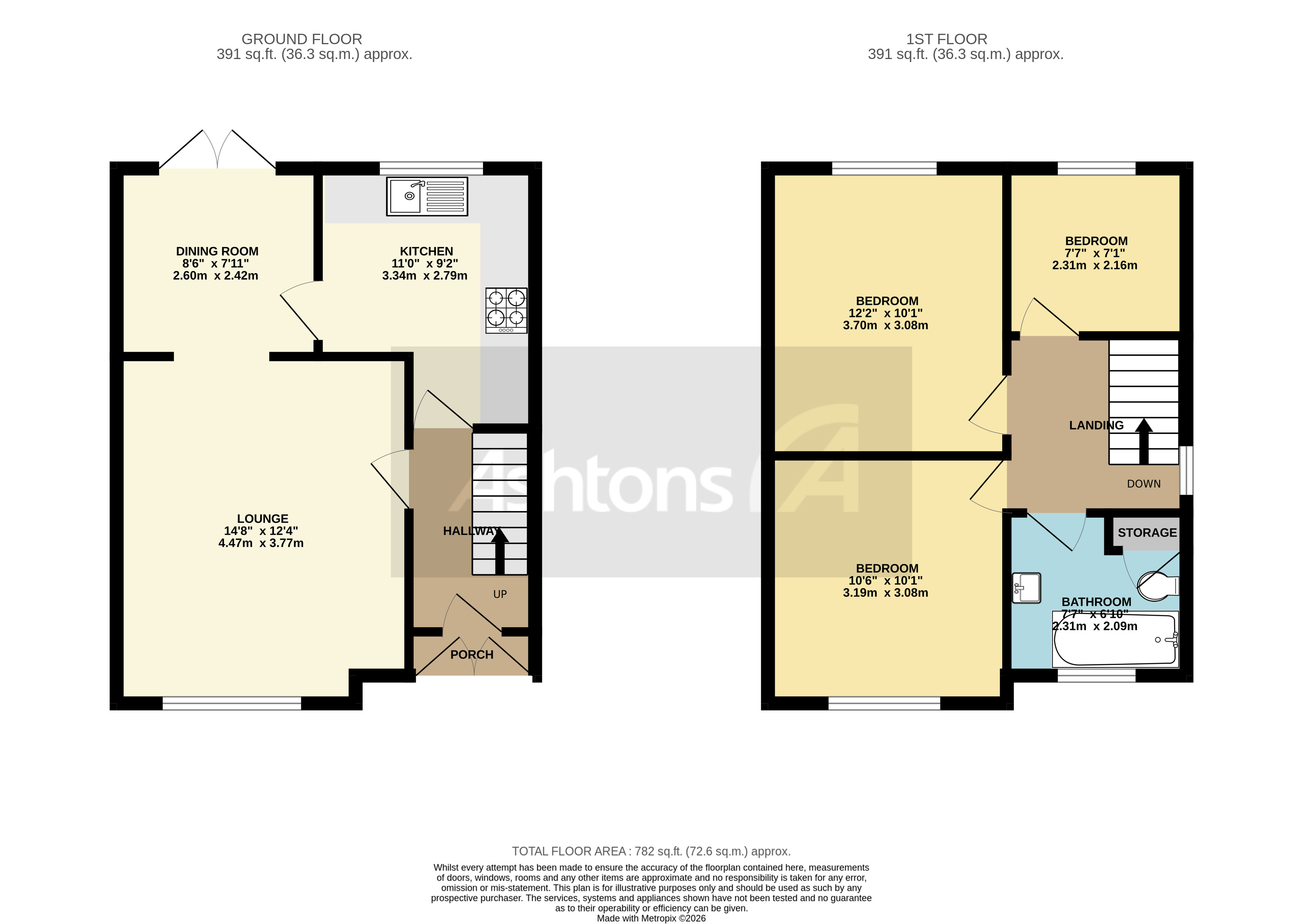 Gordon Avenue, Warrington Floor Plan