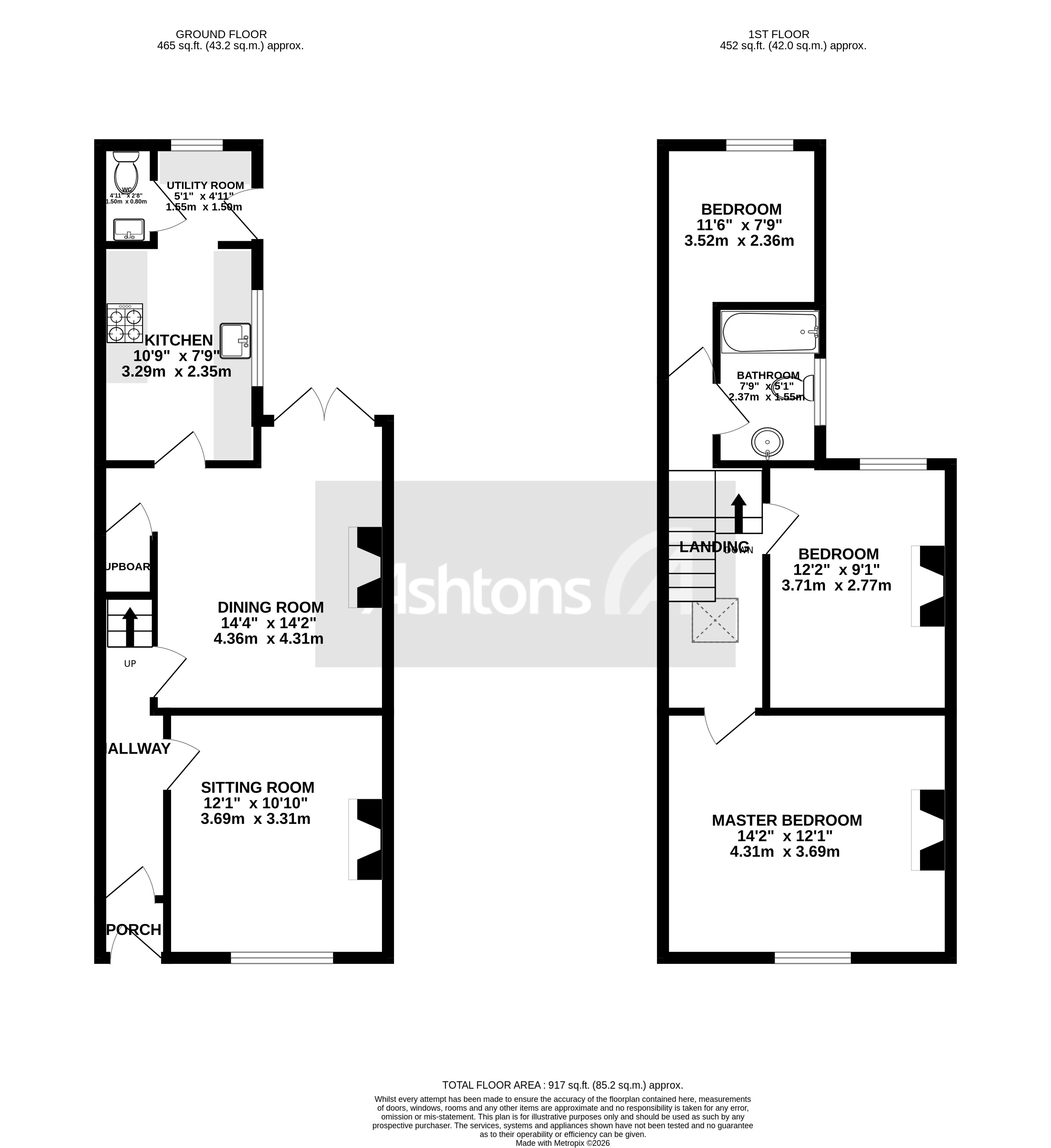 Speakman Road, St. Helens Floor Plan
