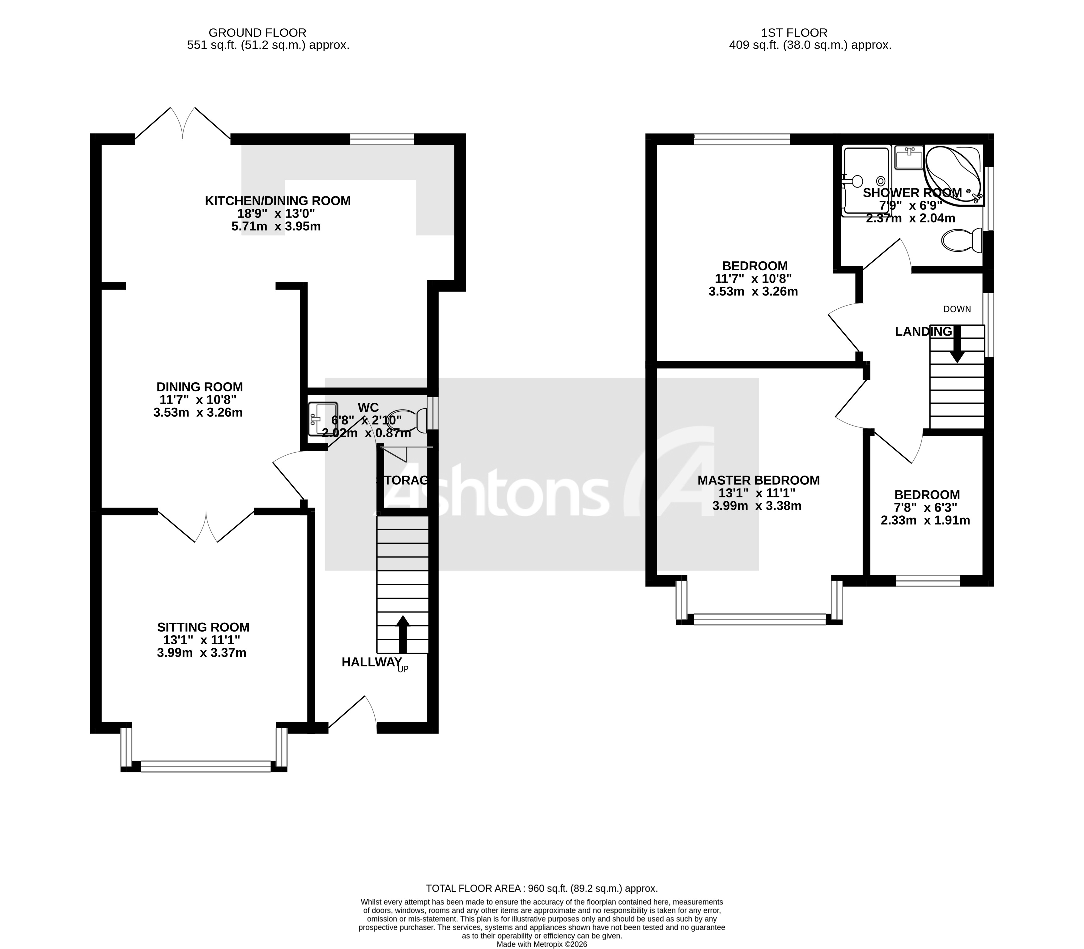 Grasmere Avenue, St. Helens Floor Plan