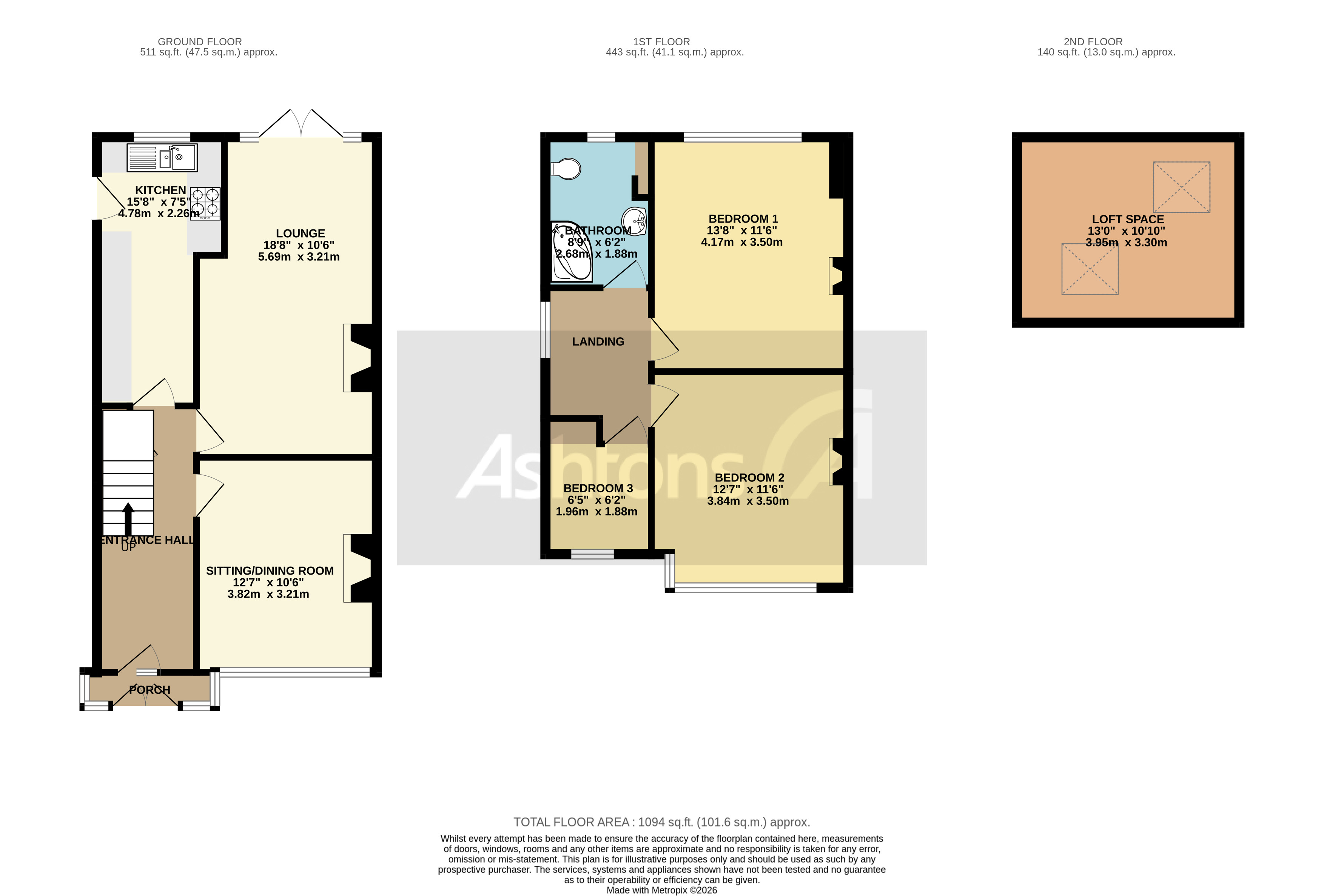 St. Annes Avenue, Warrington Floor Plan