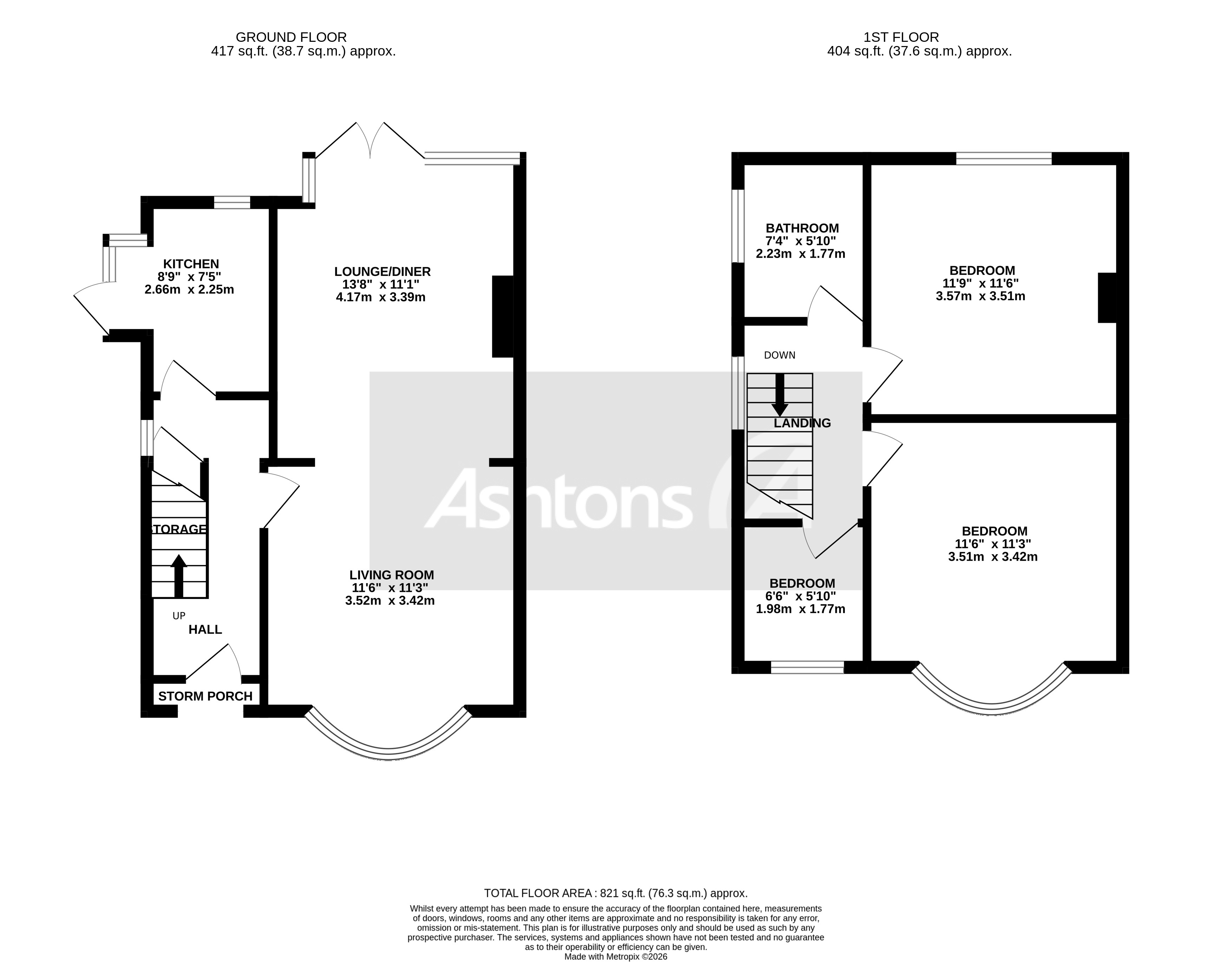 Lilford Drive, Warrington Floor Plan