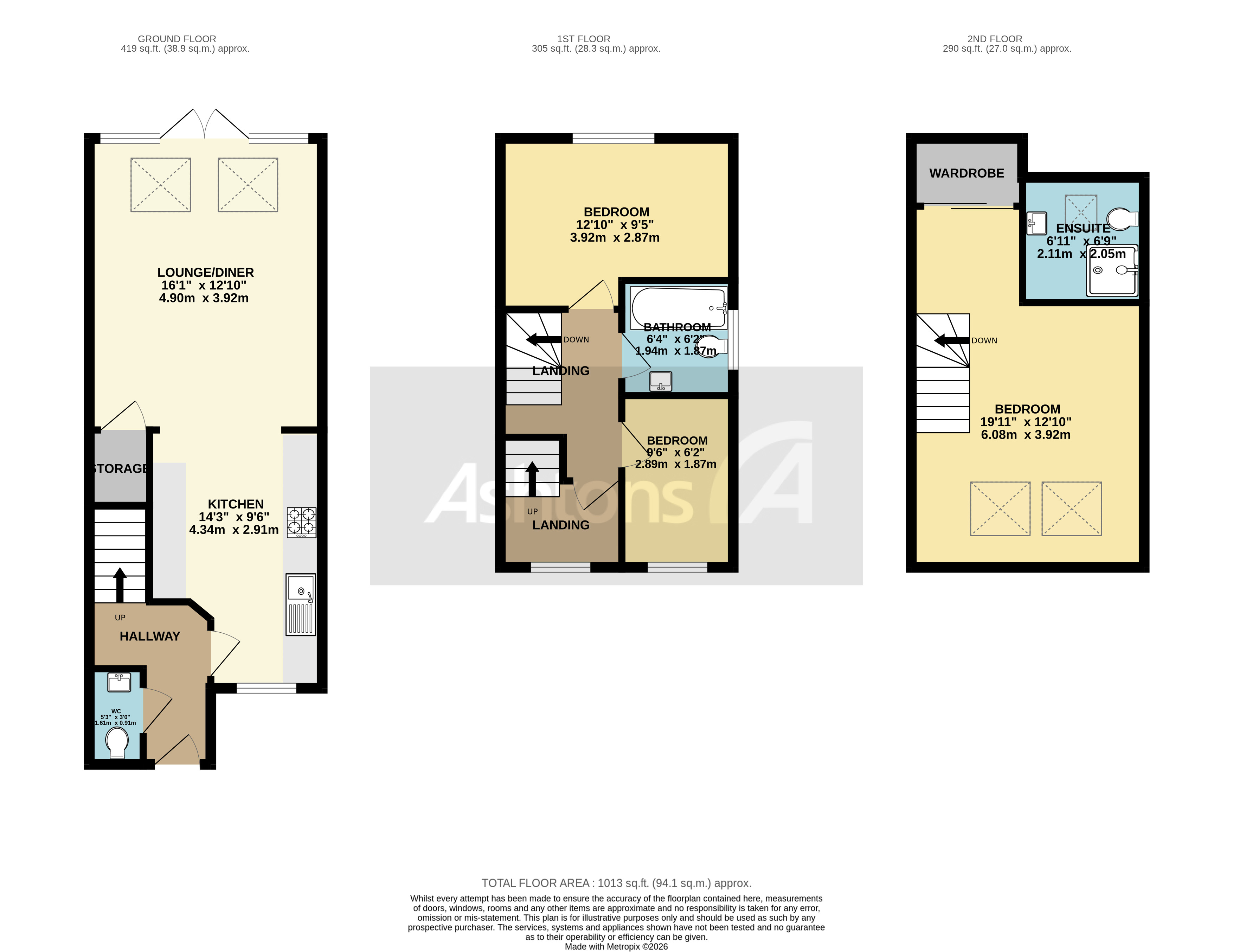 Beacon Fell Drive, Warrington Floor Plan