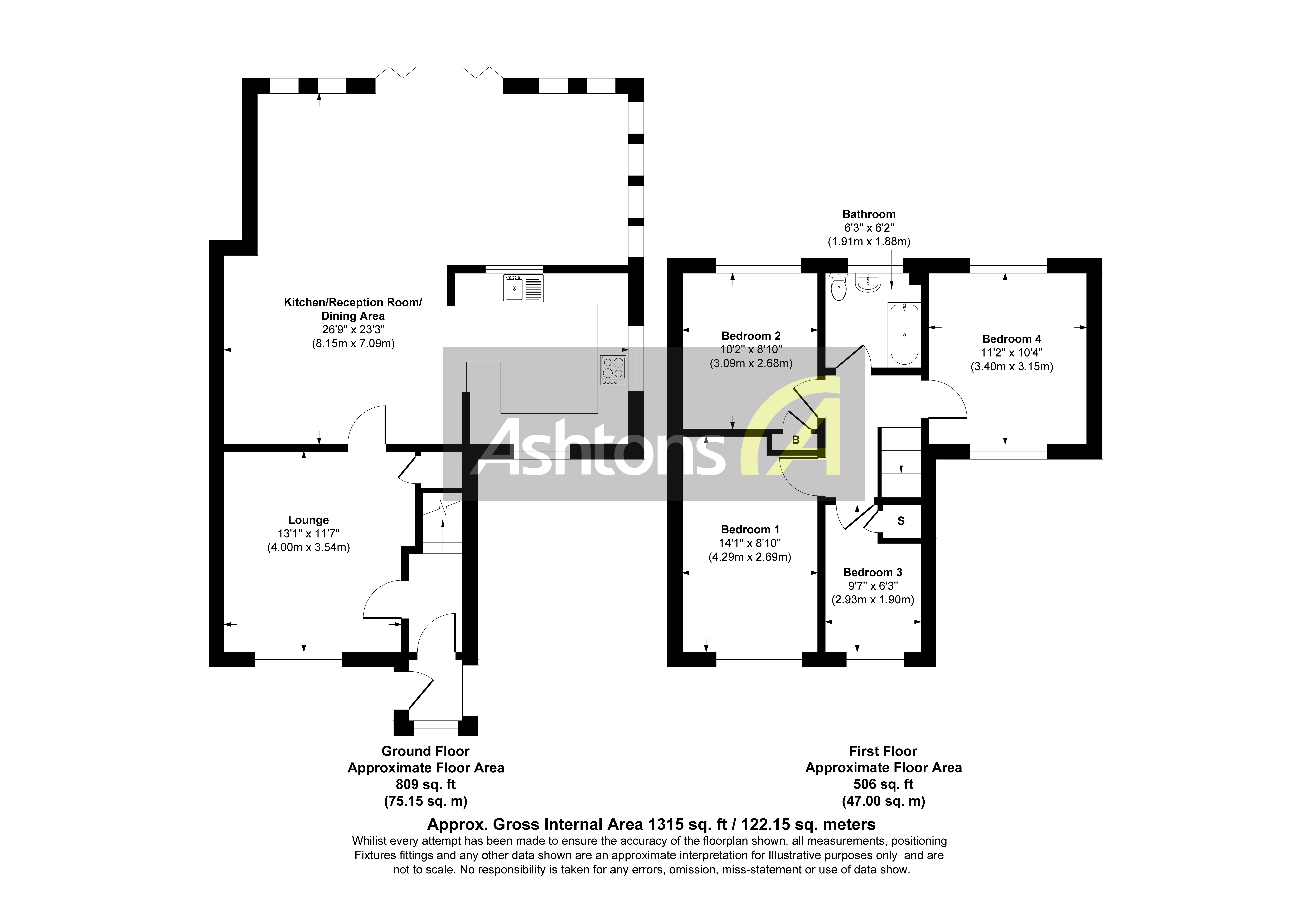 Whernside, Widnes Floor Plan