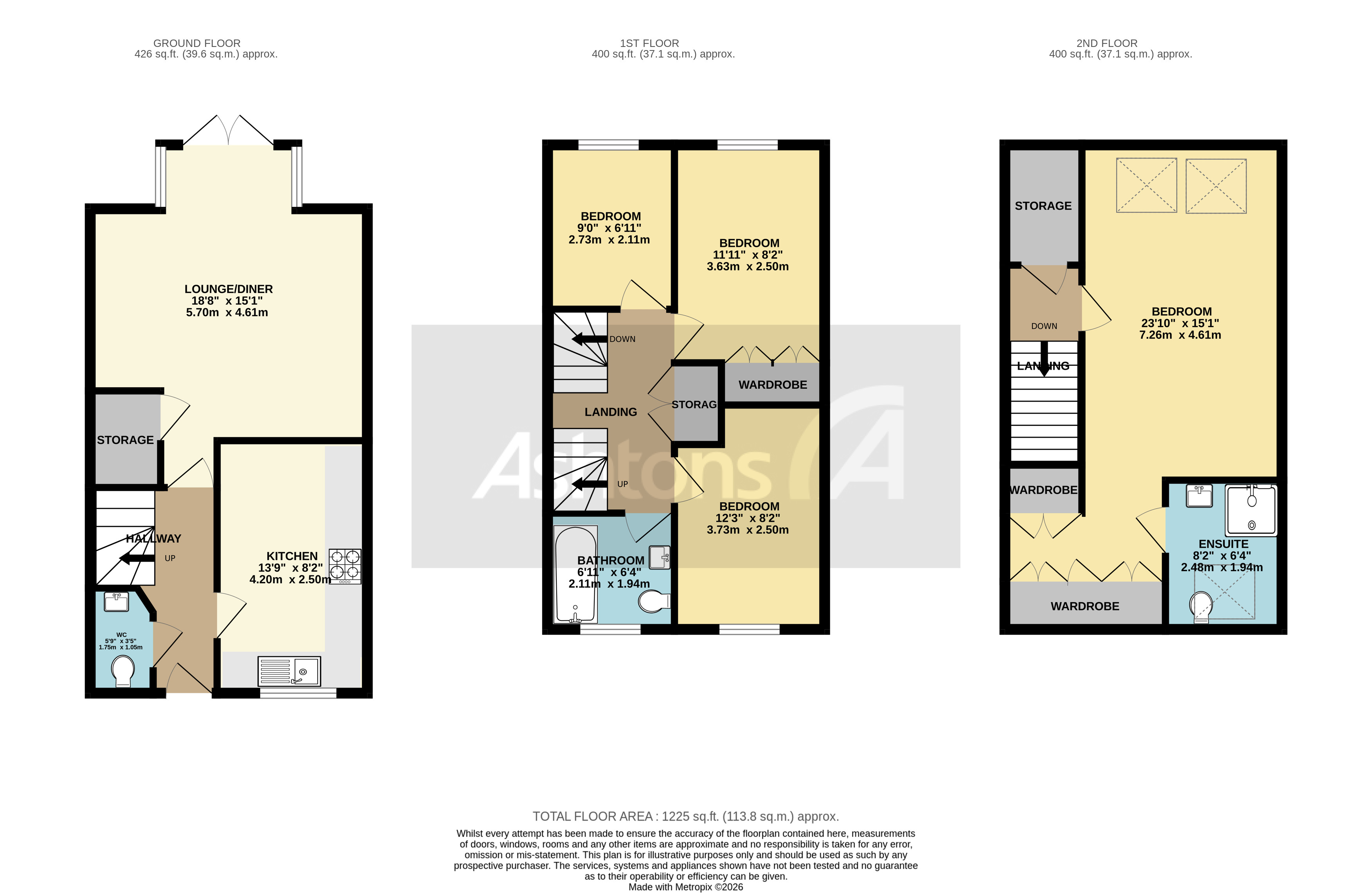 Honeygold Vale, Warrington Floor Plan