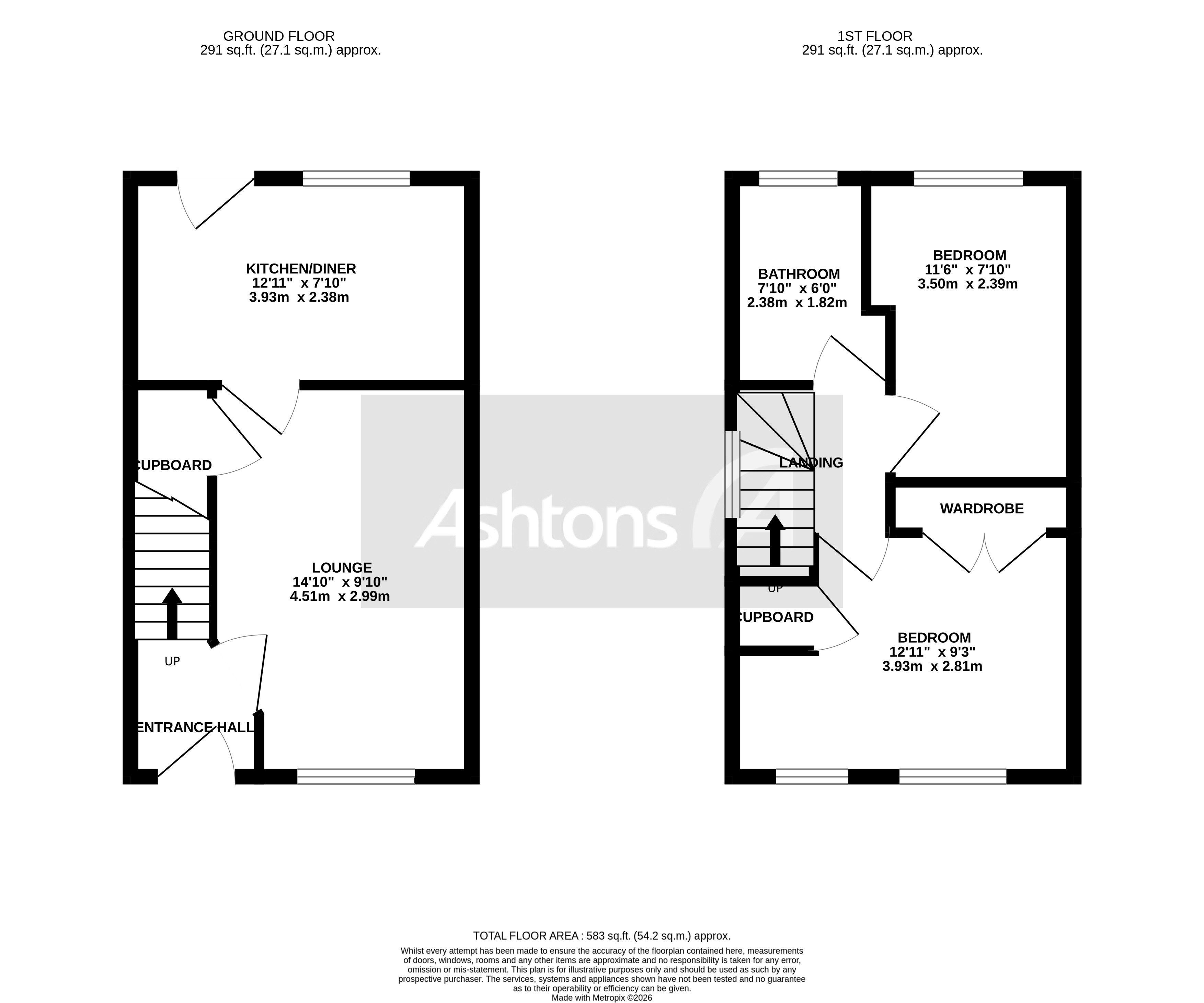 Elmsett Close, Warrington Floor Plan