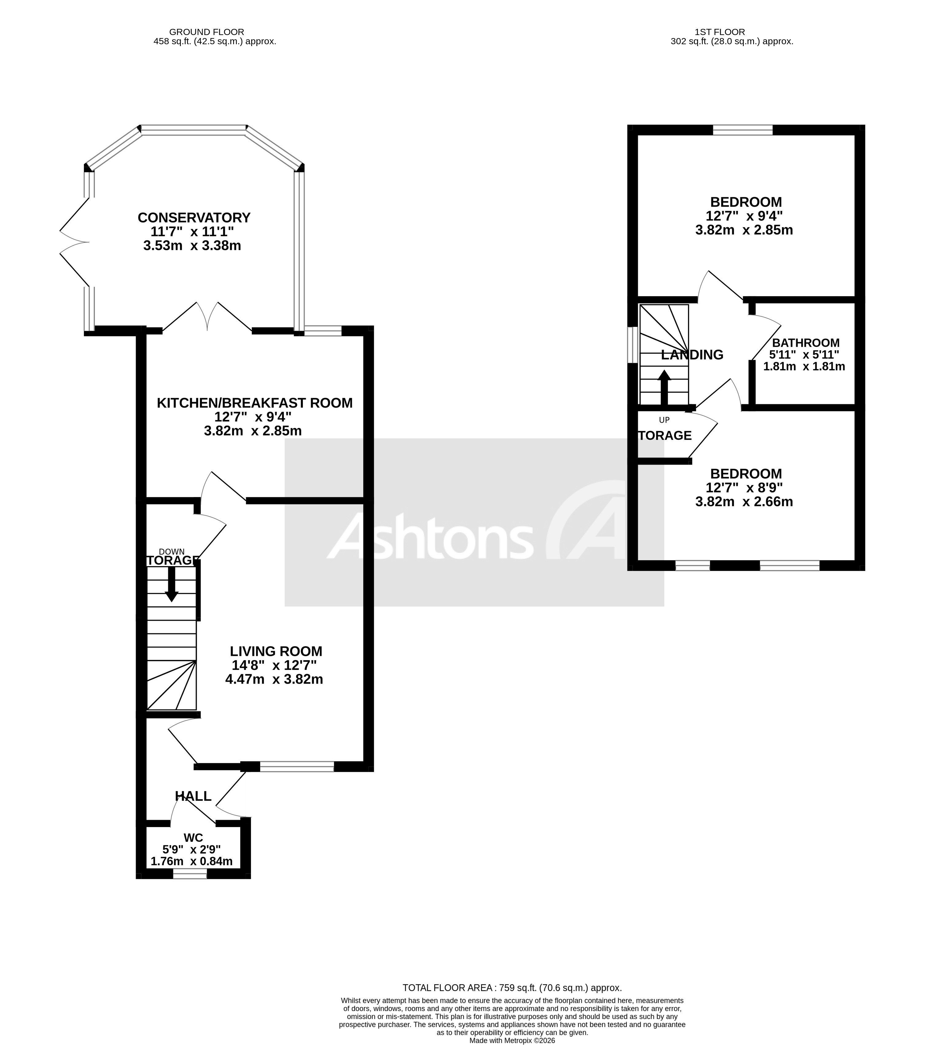 Cotterdale Close, Warrington Floor Plan