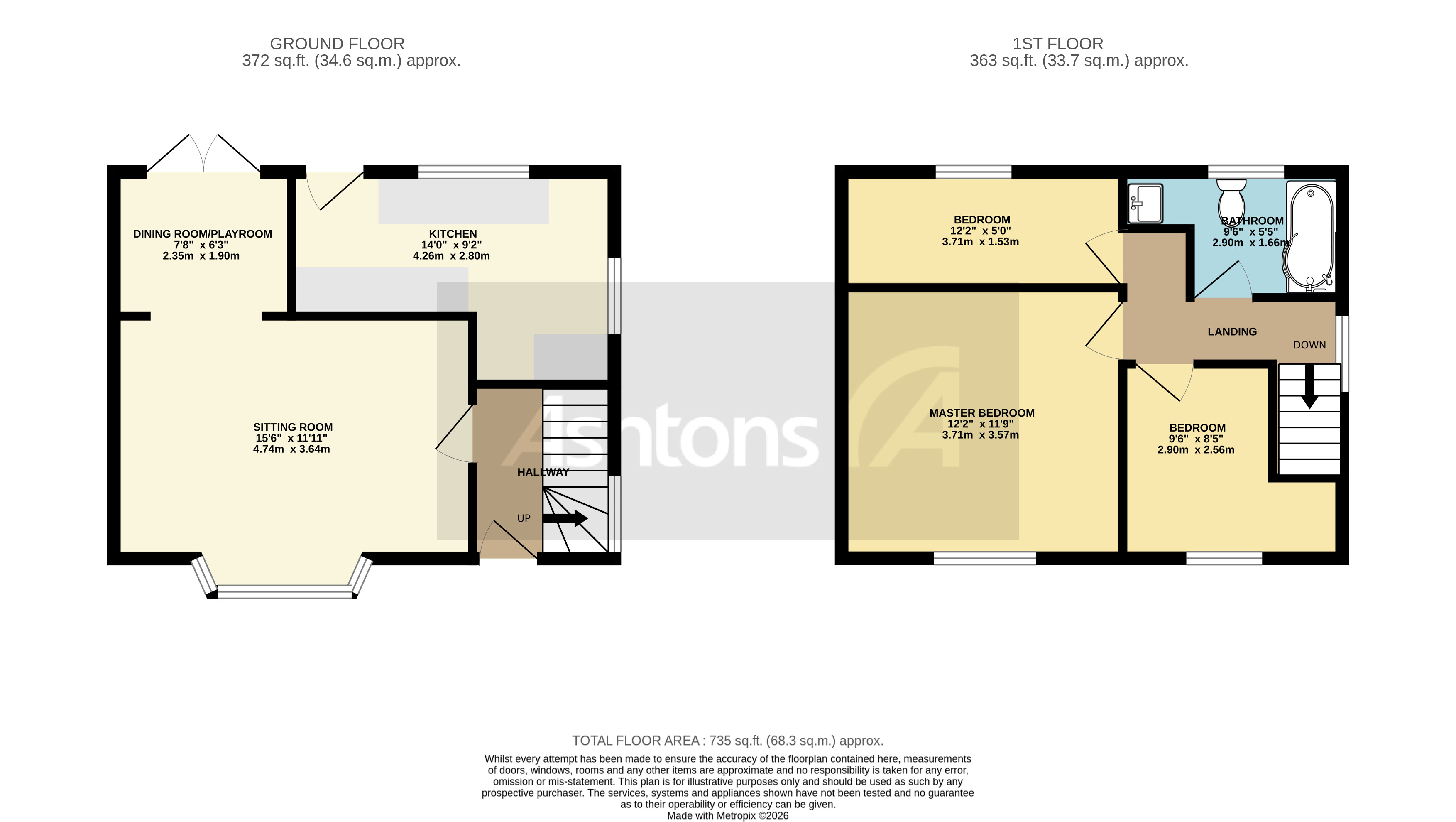 Mardale Avenue, Warrington Floor Plan