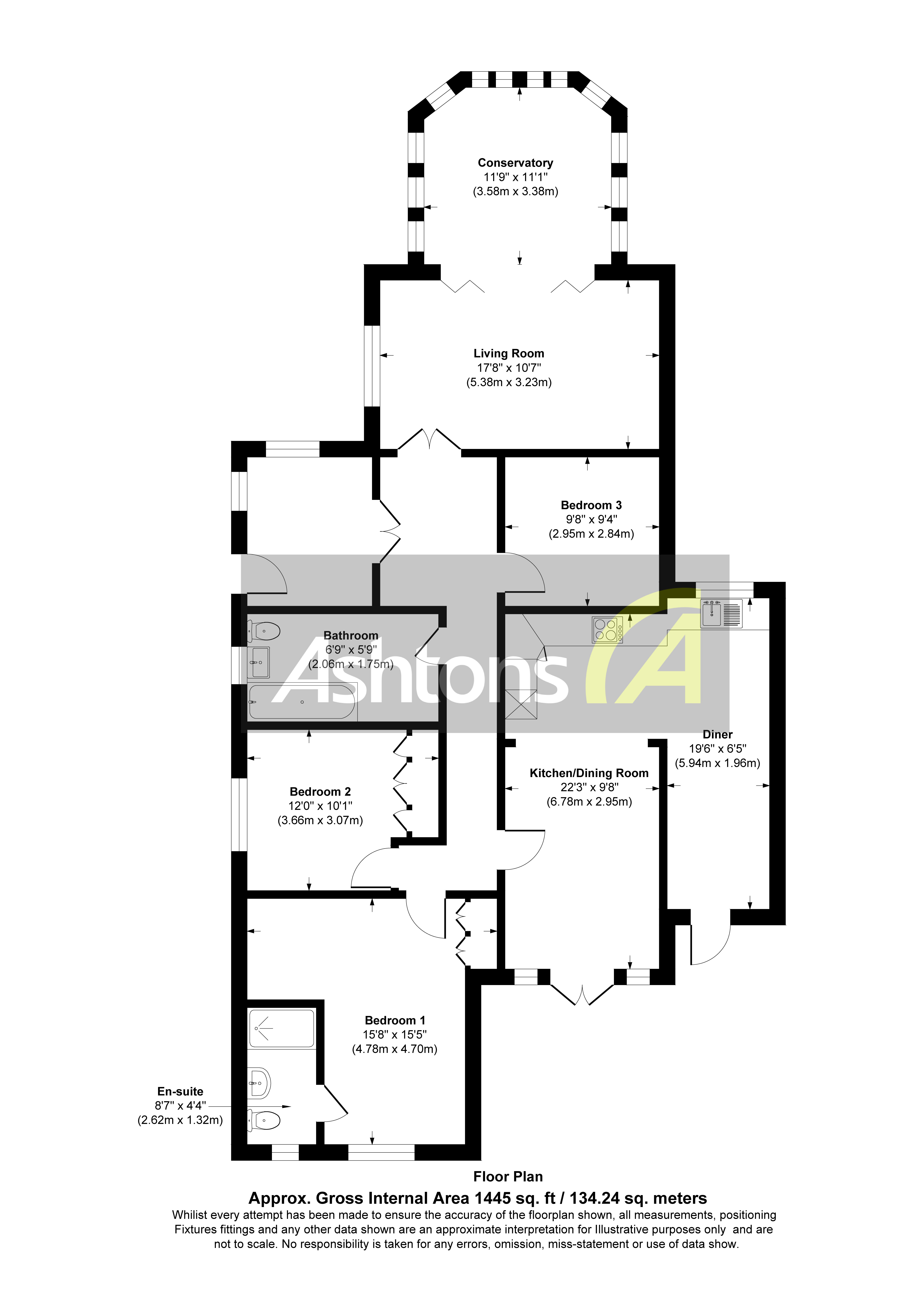 High Lea Mill Lane, Prescot Floor Plan