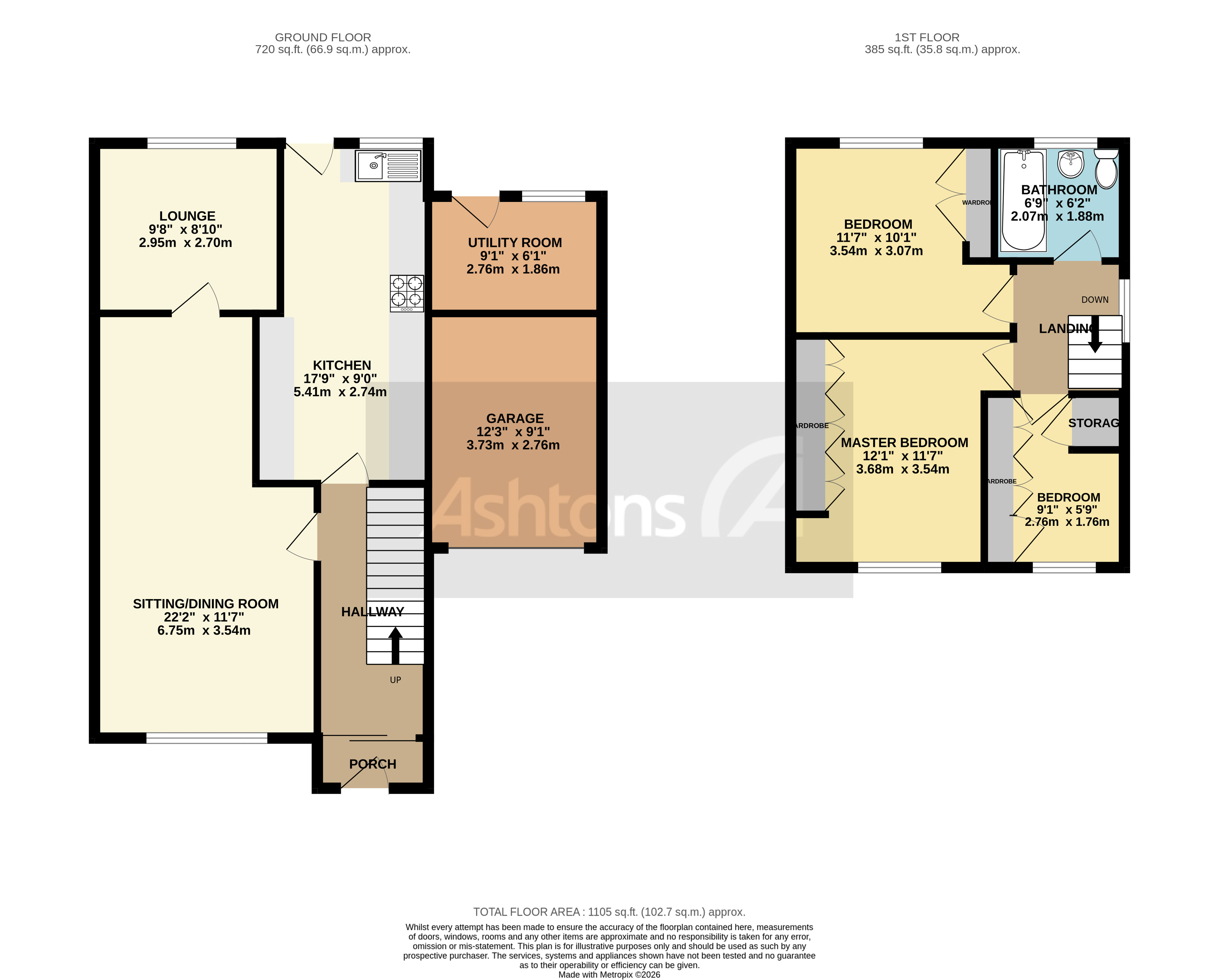 Cossack Avenue, Warrington Floor Plan