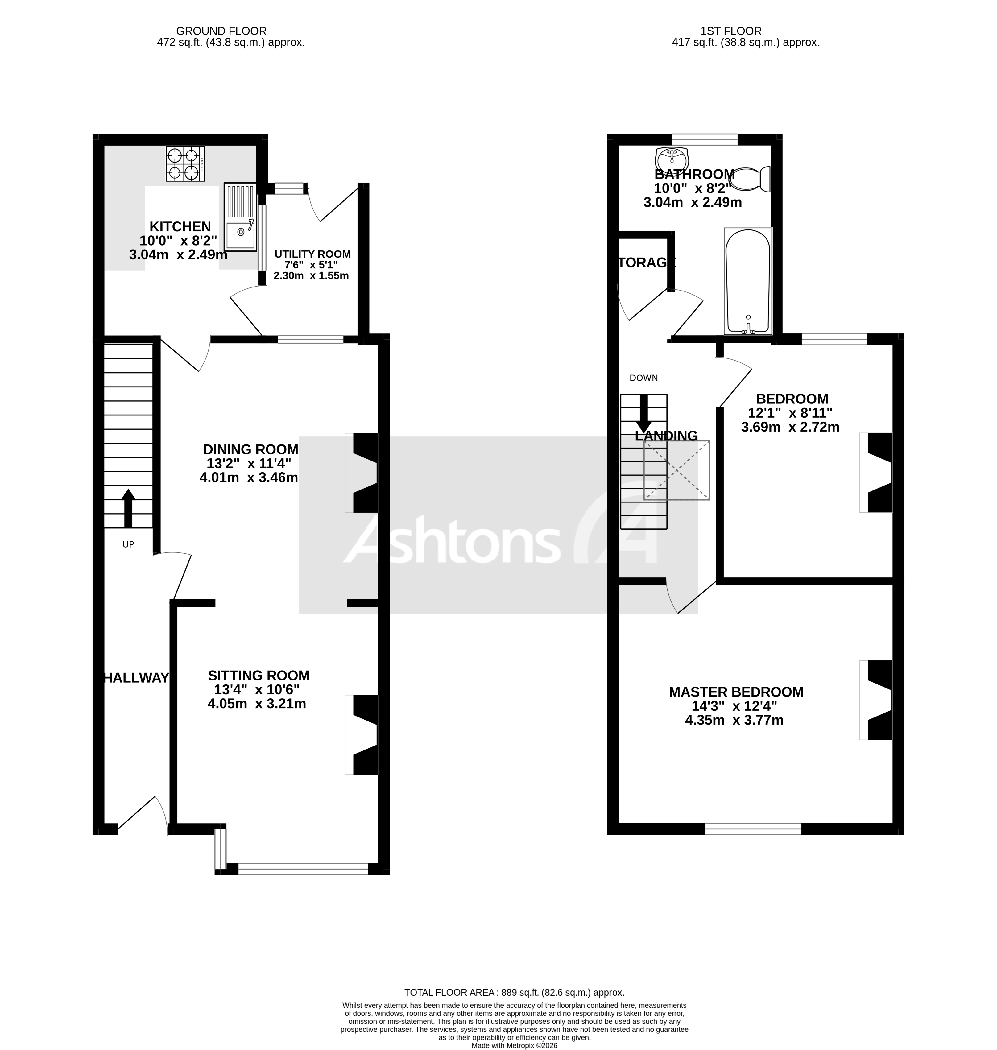 Mill Lane, St. Helens Floor Plan