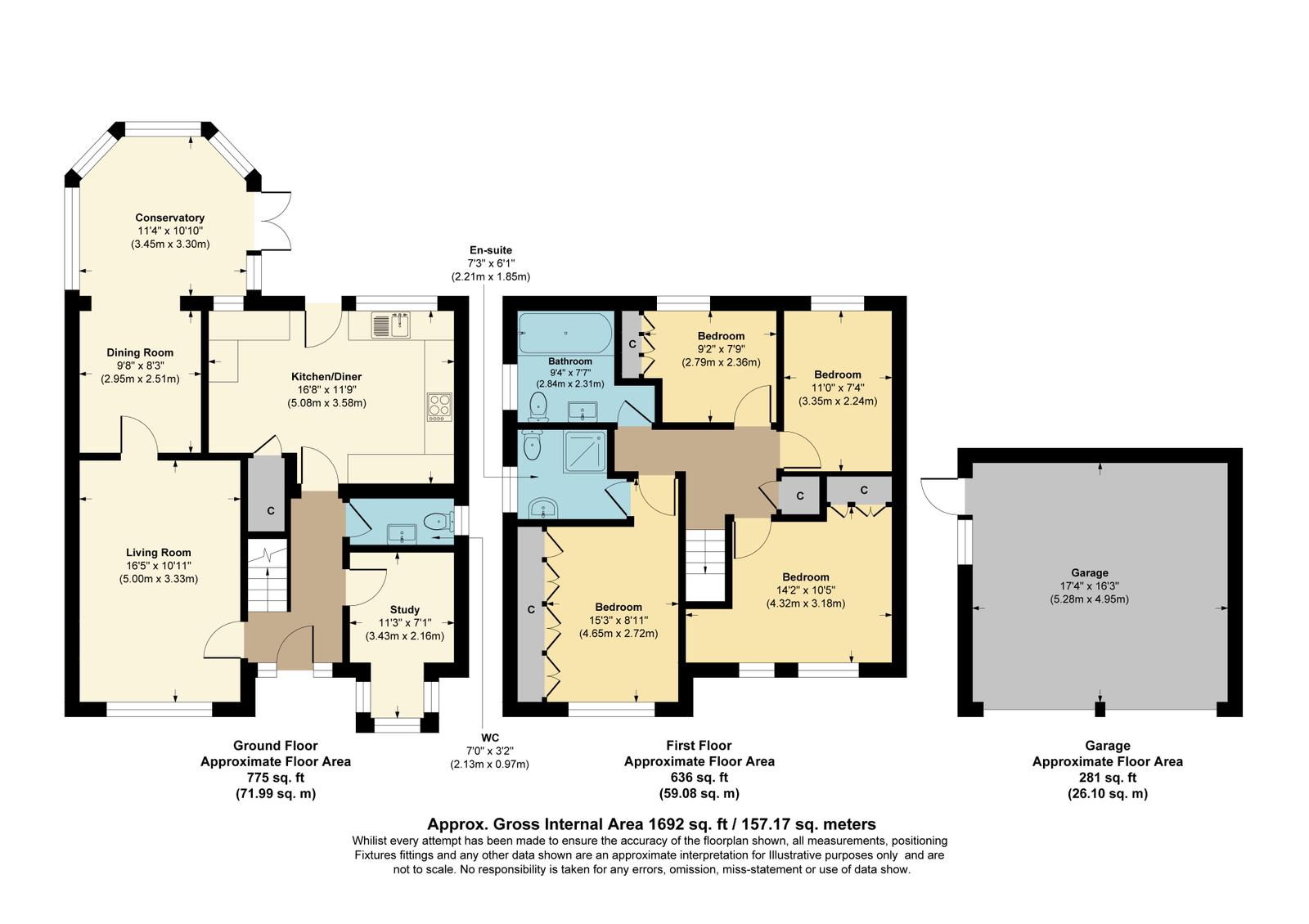 Wendlebury Close, Leigh Floor Plan
