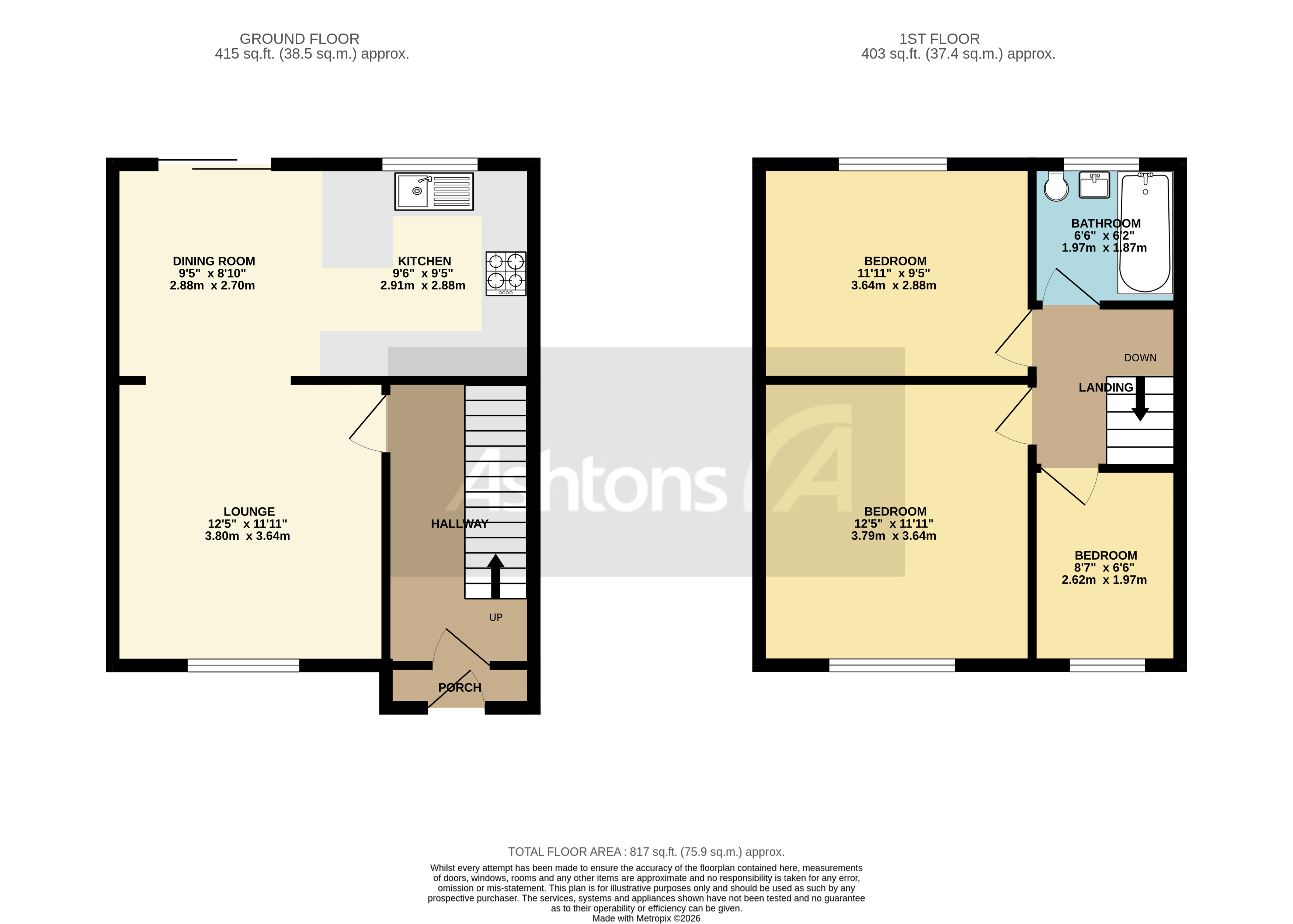 Winwick Road, Warrington Floor Plan