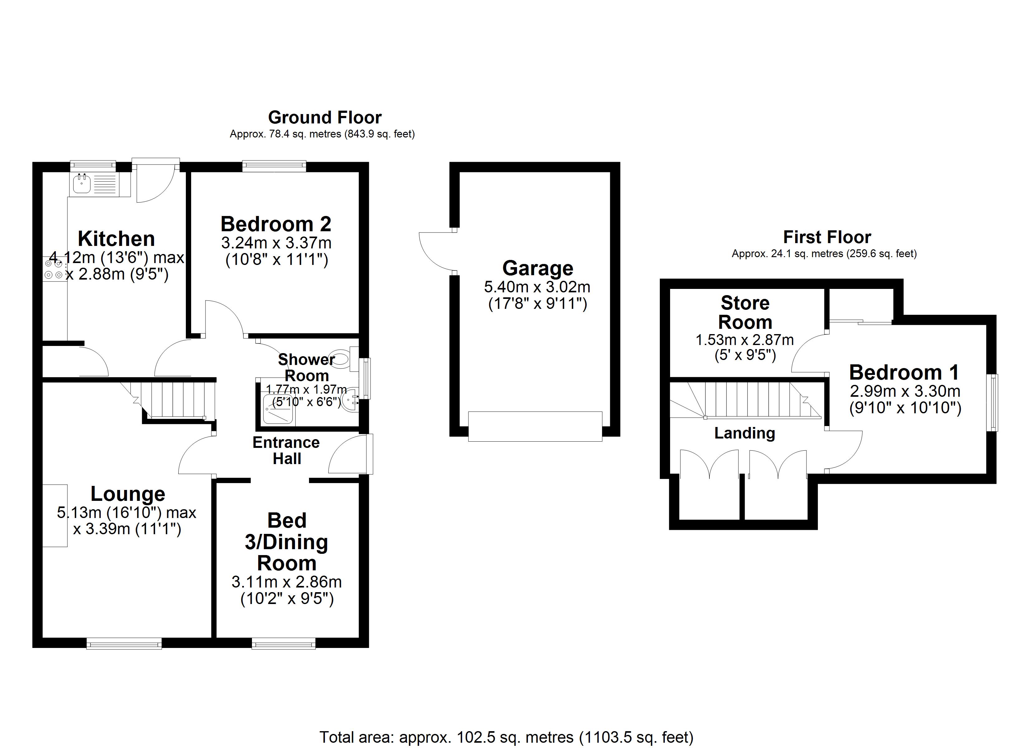 Gainsborough Road, Warrington Floor Plan