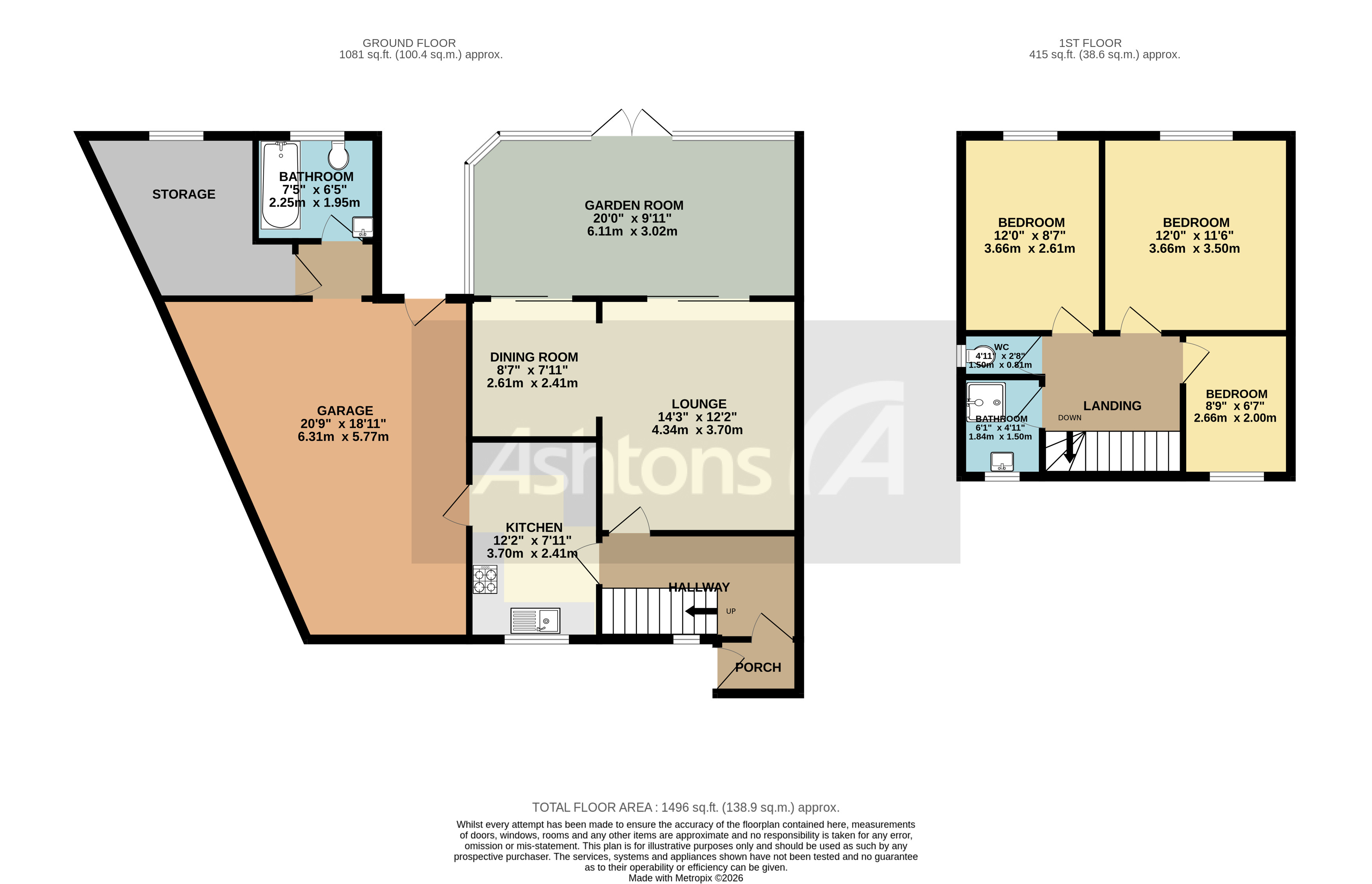 Friars Avenue, Warrington Floor Plan